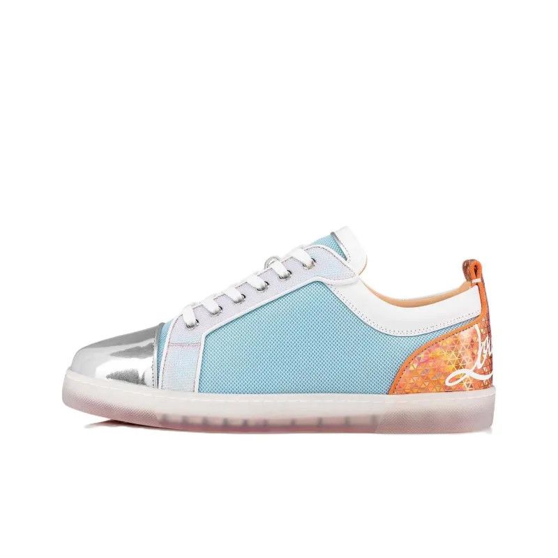 Christian Louboutin o1s1wg110125 Stylish Skateboarding Sneakers in Multicolor Size US 10 / EU 43 - 2 Thumbnail