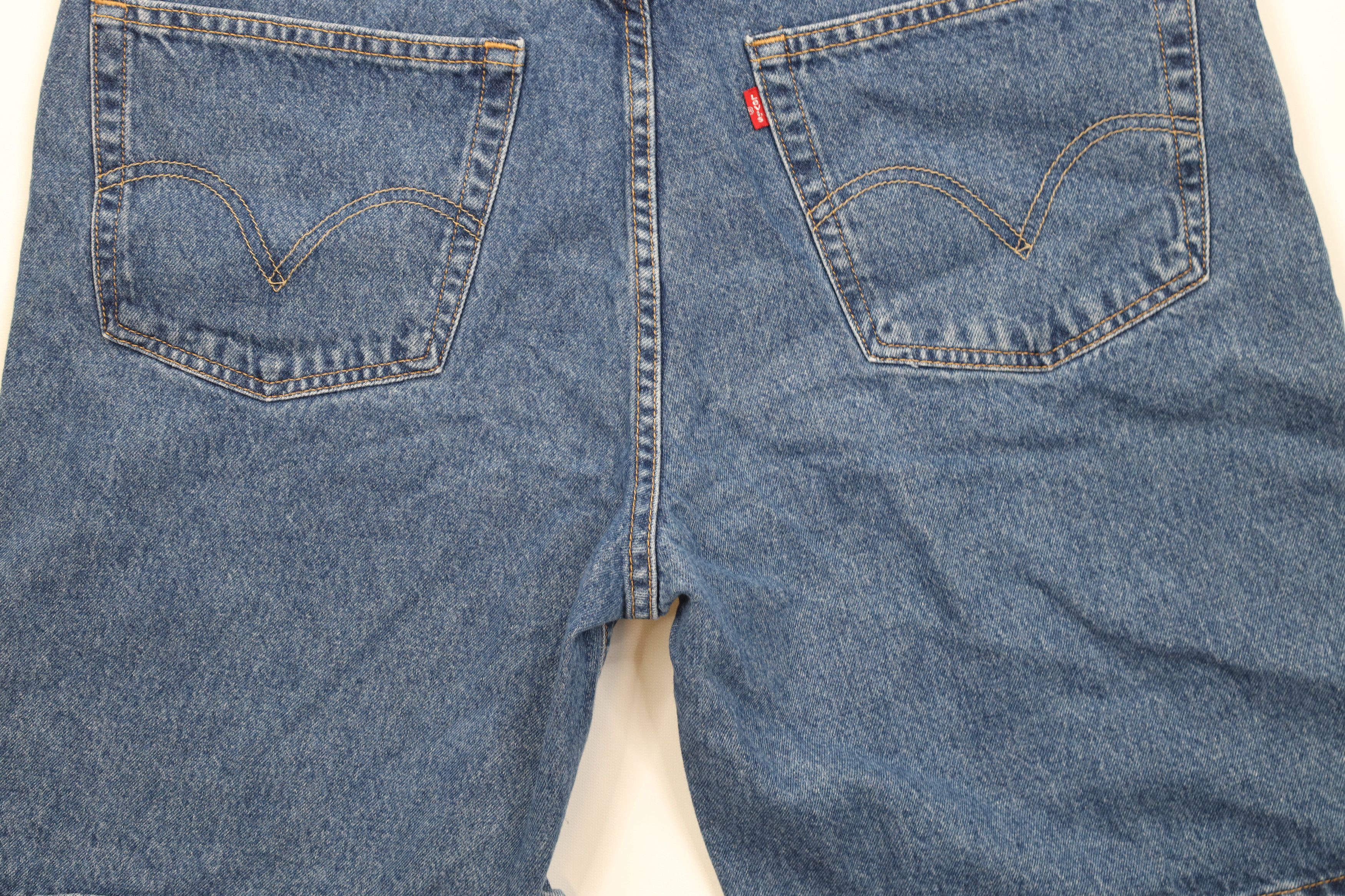 Levi's Vintage Y2K 2004 Levis 550 Fit Denim Jean Shorts Jorts Size US 38 / EU 54 - 11 Thumbnail