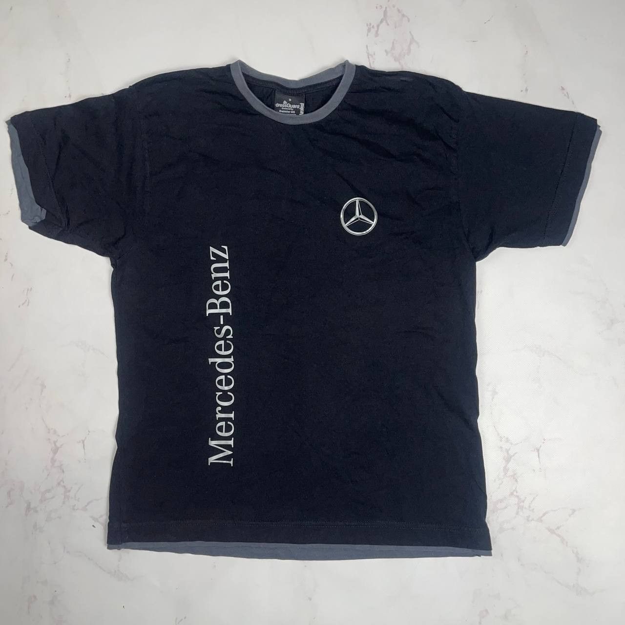 Vintage Vintage Y2K Mercedes-Benz Big Logo T-shirt Size S Size US S / EU 44-46 / 1 - 1 Thumbnail