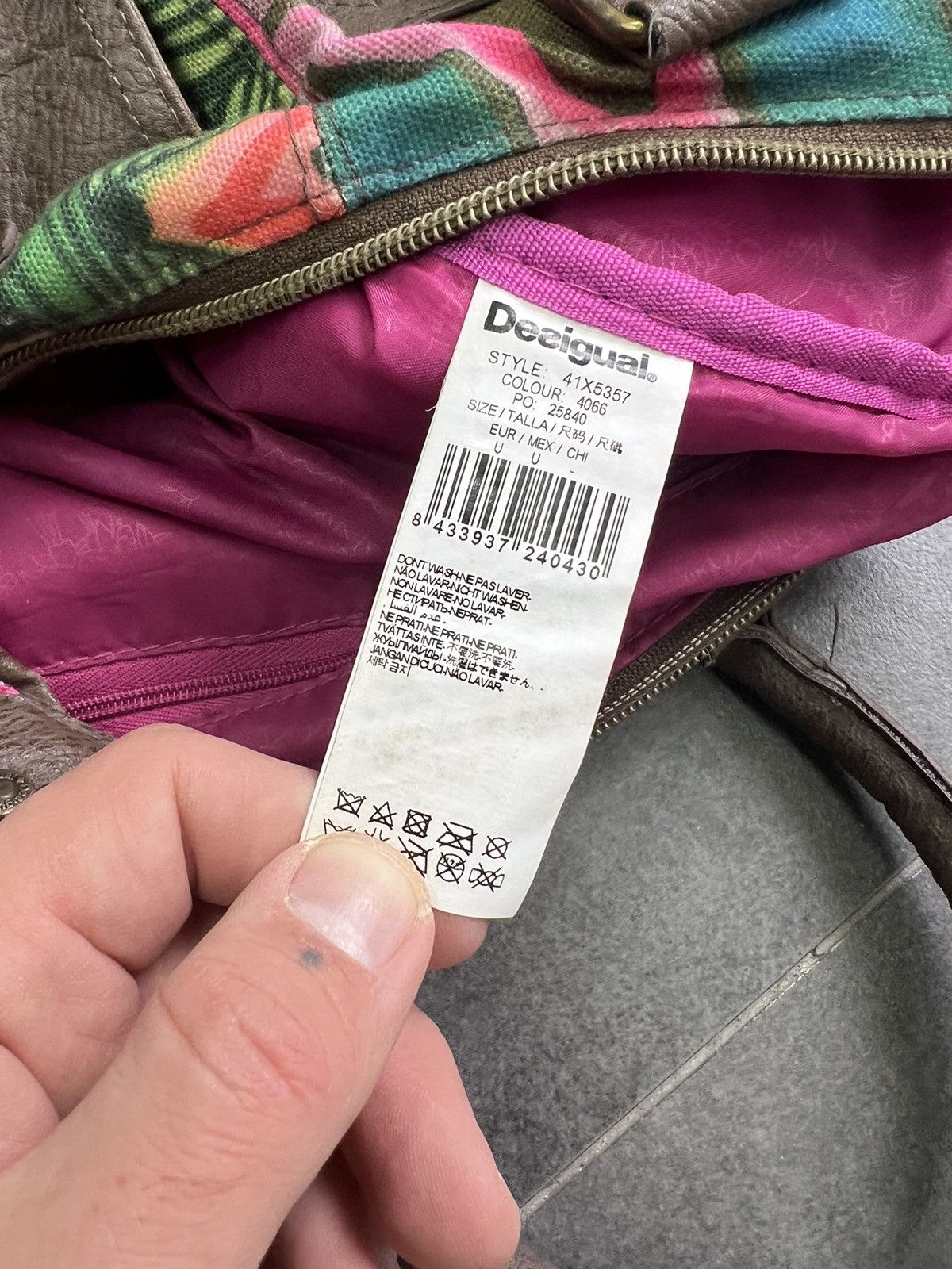 Designer × Desigual Jean Paul Gaultier JPG style Desigual Vintage crazy bag Size ONE SIZE - 14 Thumbnail