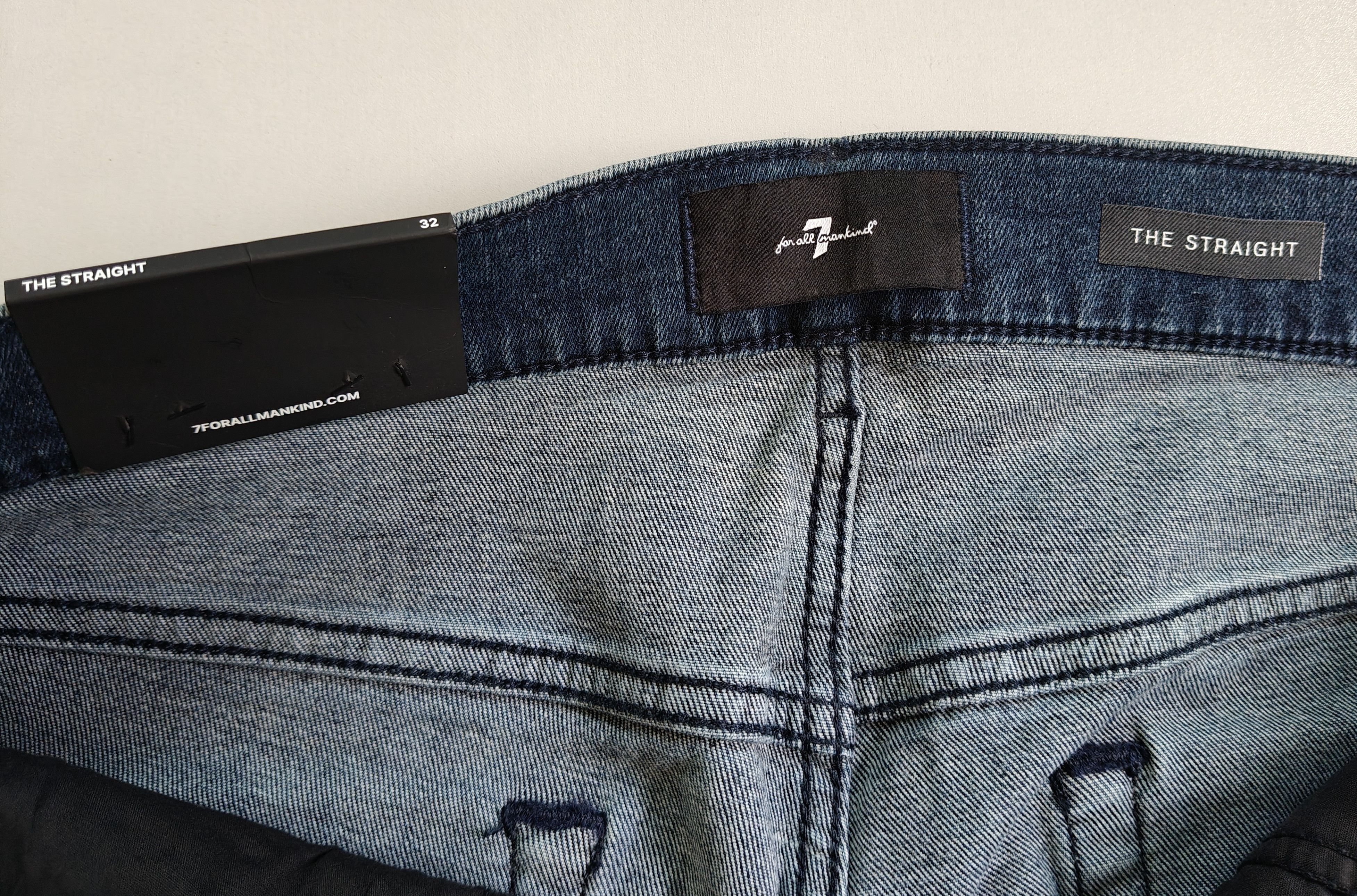 7 For All Mankind 7 For All ManKind THE STRAIGHT Jeans T/ 6008 Size US 32 / EU 48 - 7 Thumbnail