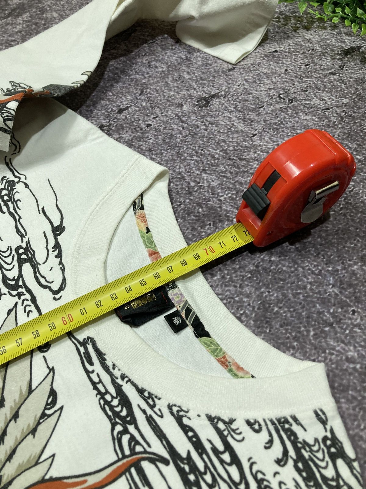 Japanese Brand Gumu Sukajan Dragon Tiger Snake Phenix Printed T Shirt Tee Size US M / EU 48-50 / 2 - 11 Thumbnail
