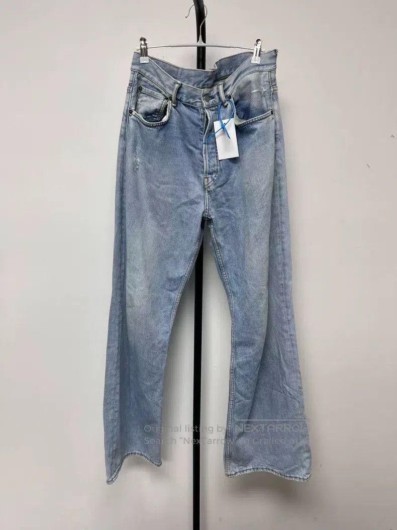 Acne Studios Acne Studios Painted Wide Leg Mid-Rise Loose Fit Jeans Size US 32 / EU 48 - 1 Thumbnail