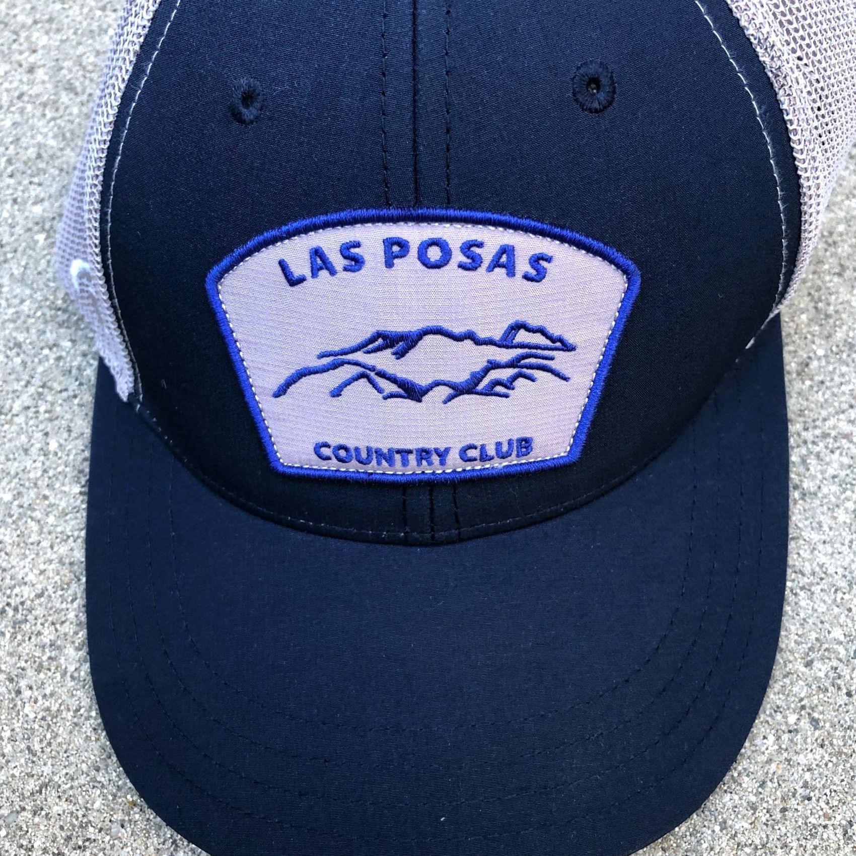 Vintage PUKKA LAS POSAS COUNTRY CLUB Trucker Hat Men's Golf Camarillo Blue Cap Adjustable One Size Cap Blue Size ONE SIZE - 3 Thumbnail