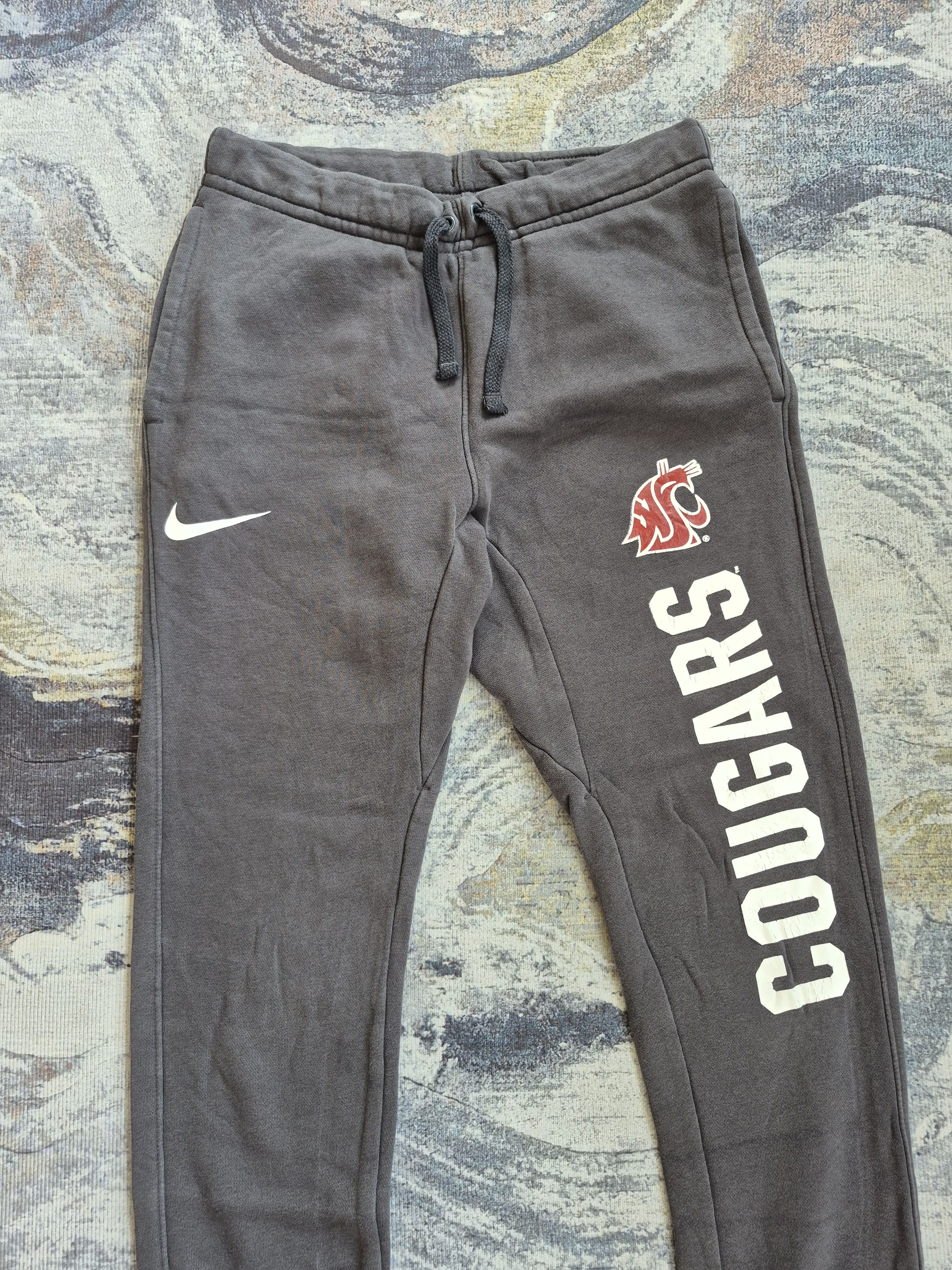 Nike 🔥 Nike Washington State Cougars Sweatpants Joggers Size US 28 / EU 44 - 2 Thumbnail