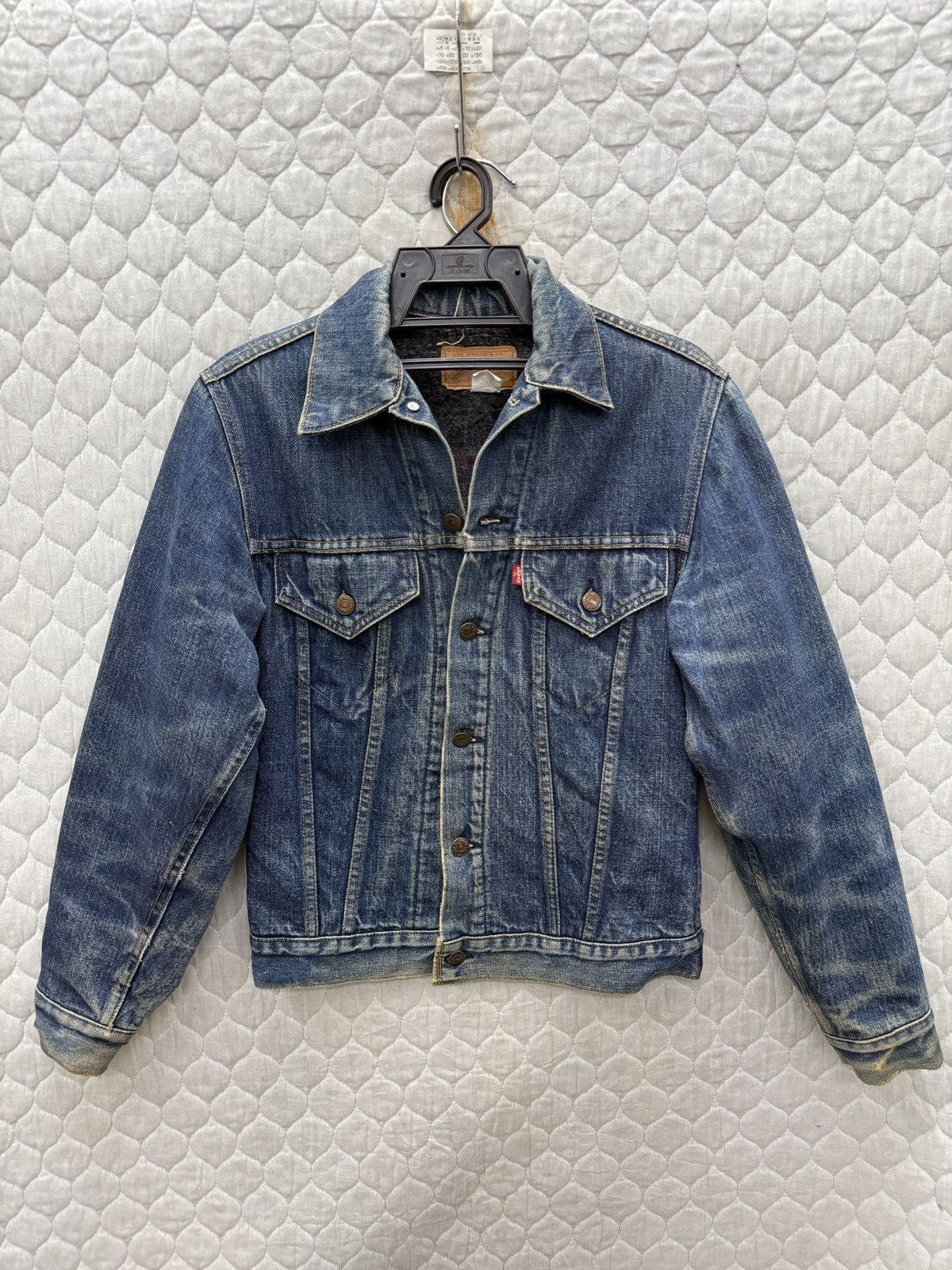 Levi's 🔥🔥🔥ARCHIVE VINTAGE 70’s LEVIS BLANKET LINED TRUCKER JACKET Size US S / EU 44-46 / 1 - 1 Thumbnail