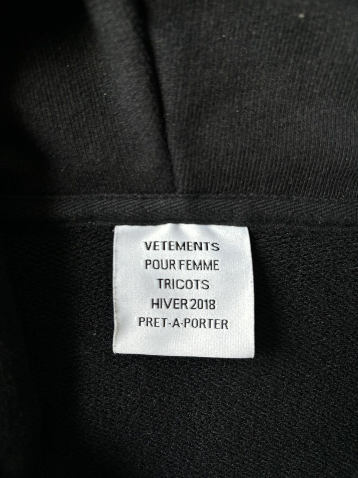 Vetements Vetements May the bridges I burn / Antwerpen split hoodie Size US M / EU 48-50 / 2 - 4 Thumbnail