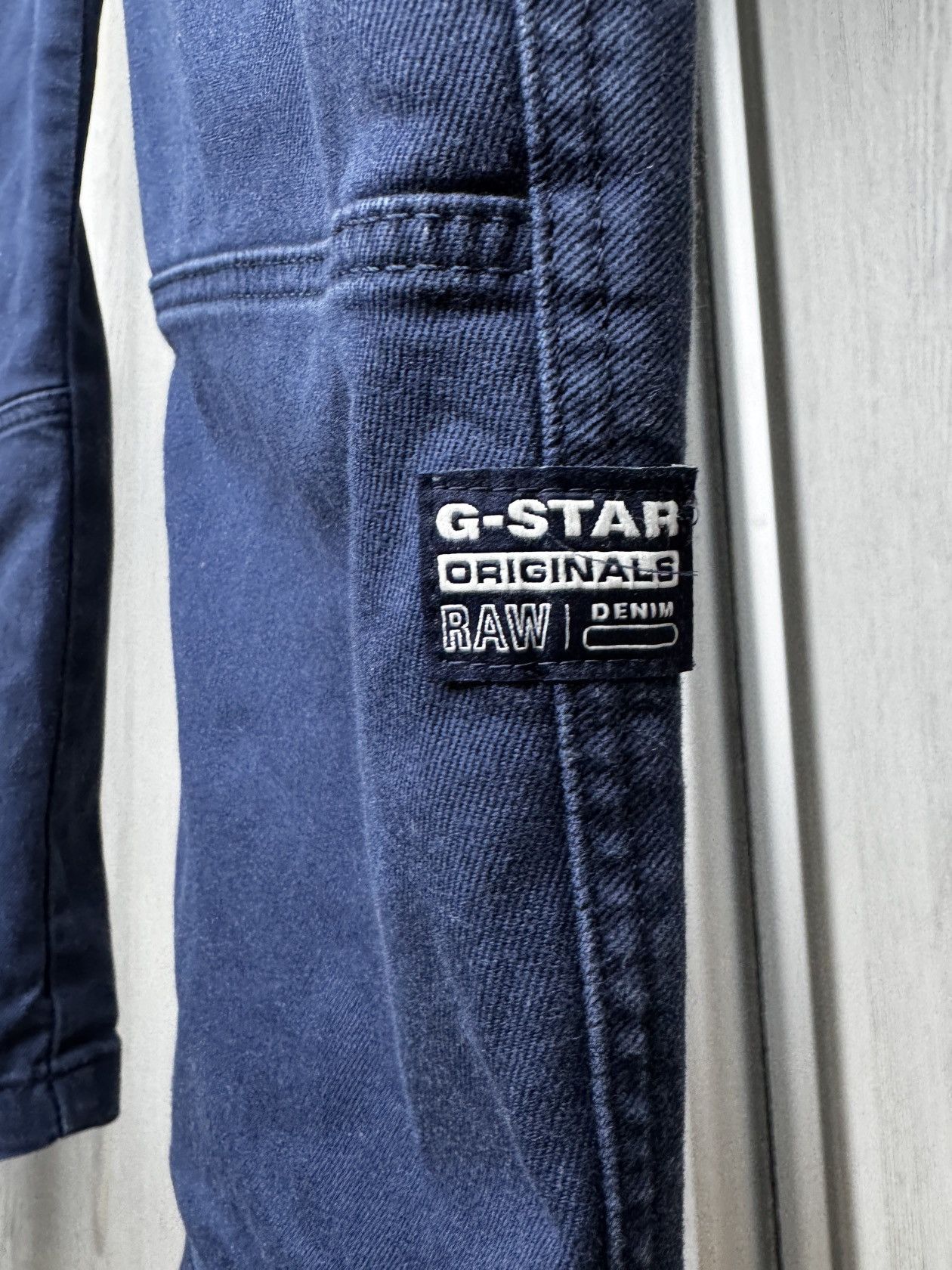G-Star G-Star Raw Zip Pkt 3D Skinny Cargo faded blue pants size 38 Size US 38 / EU 54 - 7 Thumbnail