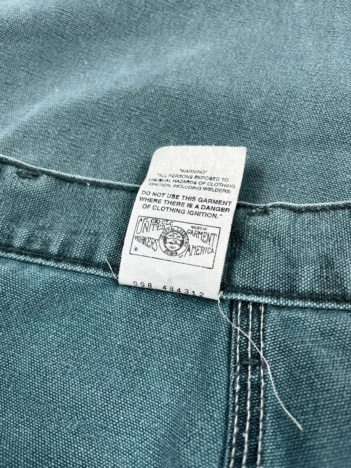 Carhartt Vintage Carhartt faded Hunter Green carpenter pants B24 HTG Size US 33 - 7 Thumbnail