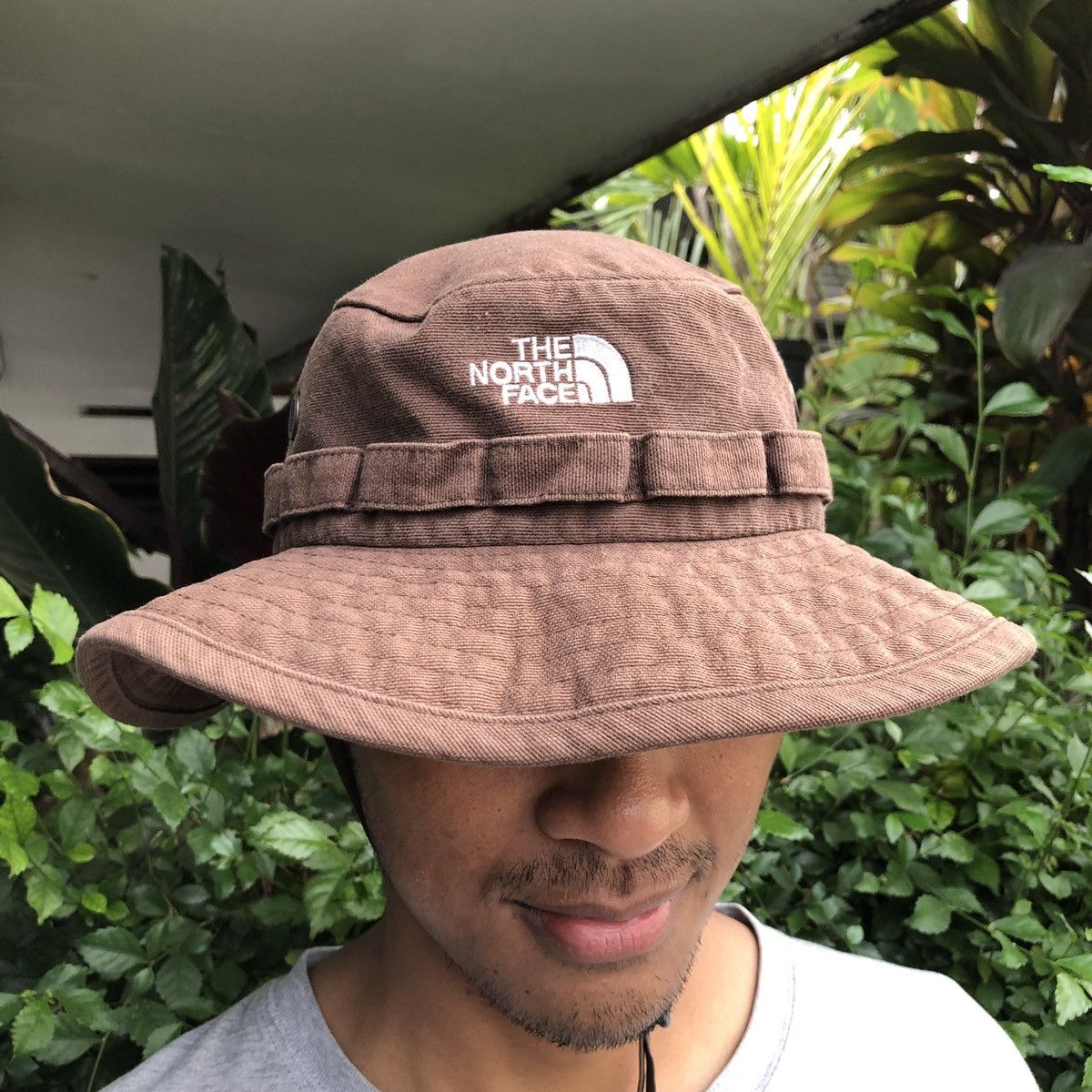 The North Face × Vintage Vtg THE NORTH FACE BUCKET HAT MILITARY STYLE Size ONE SIZE - 1 Thumbnail