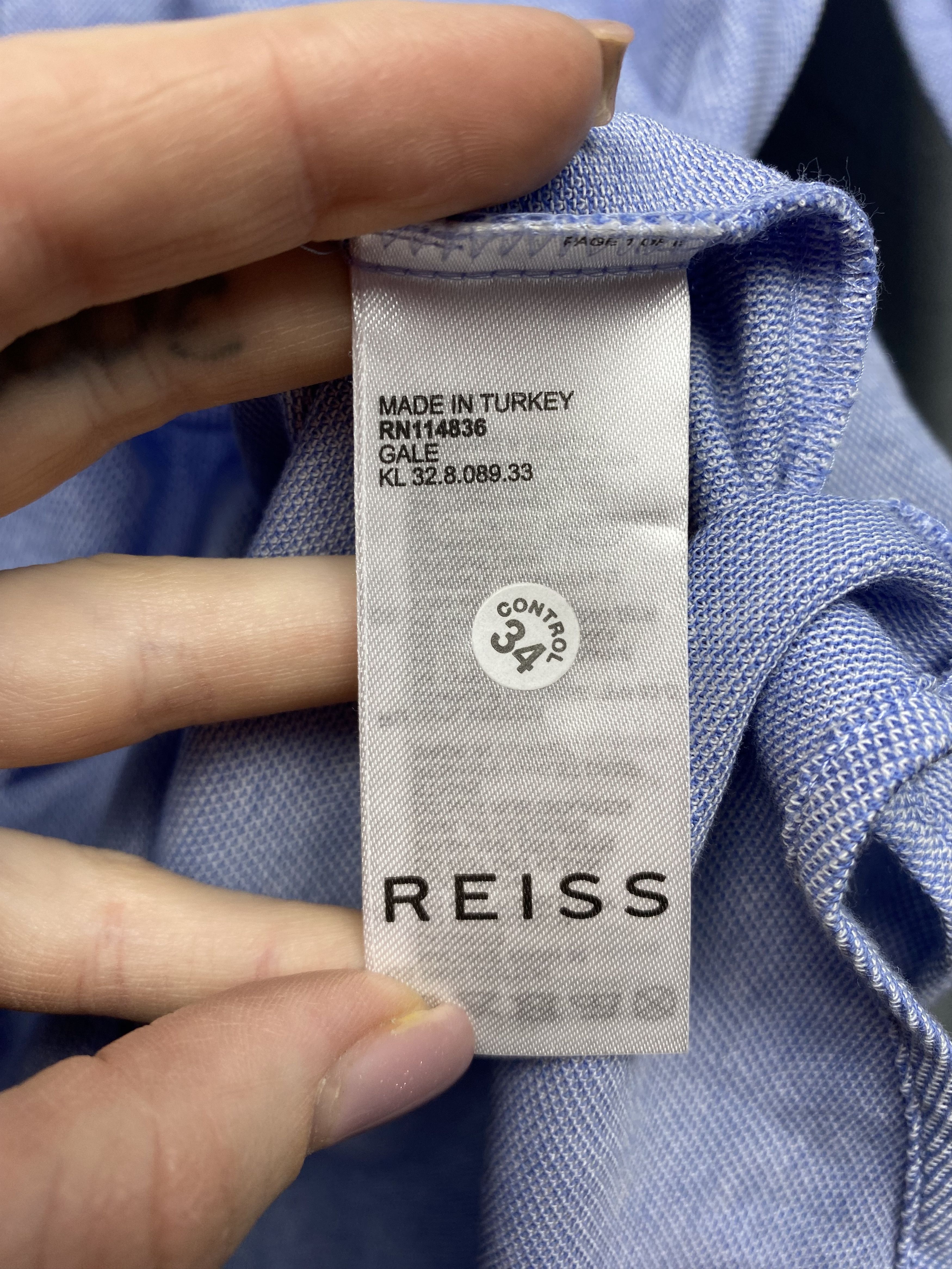 Reiss Reiss Mens Long Sleeve Shirt Size US M / EU 48-50 / 2 - 4 Thumbnail