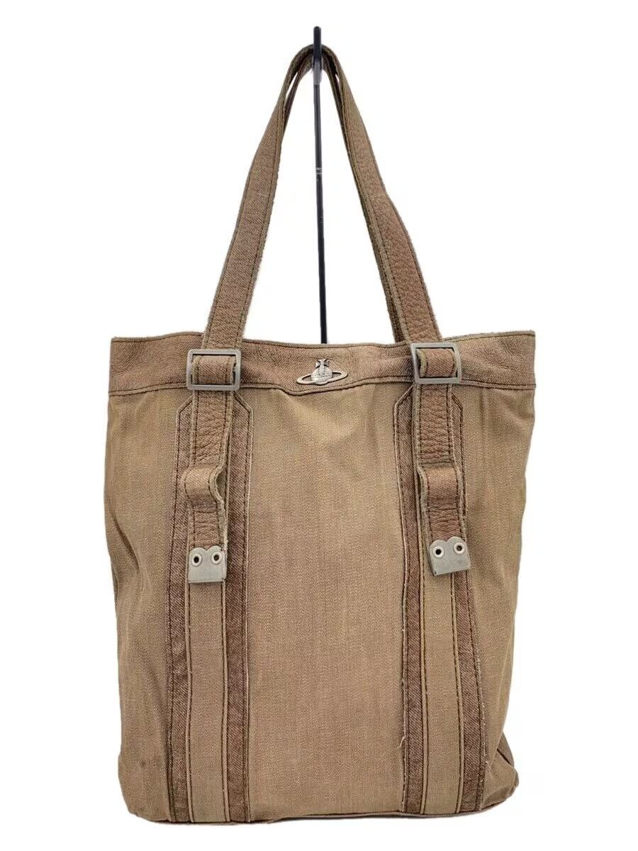Vivienne Westwood Orb Tote Bag in Beige, Men's