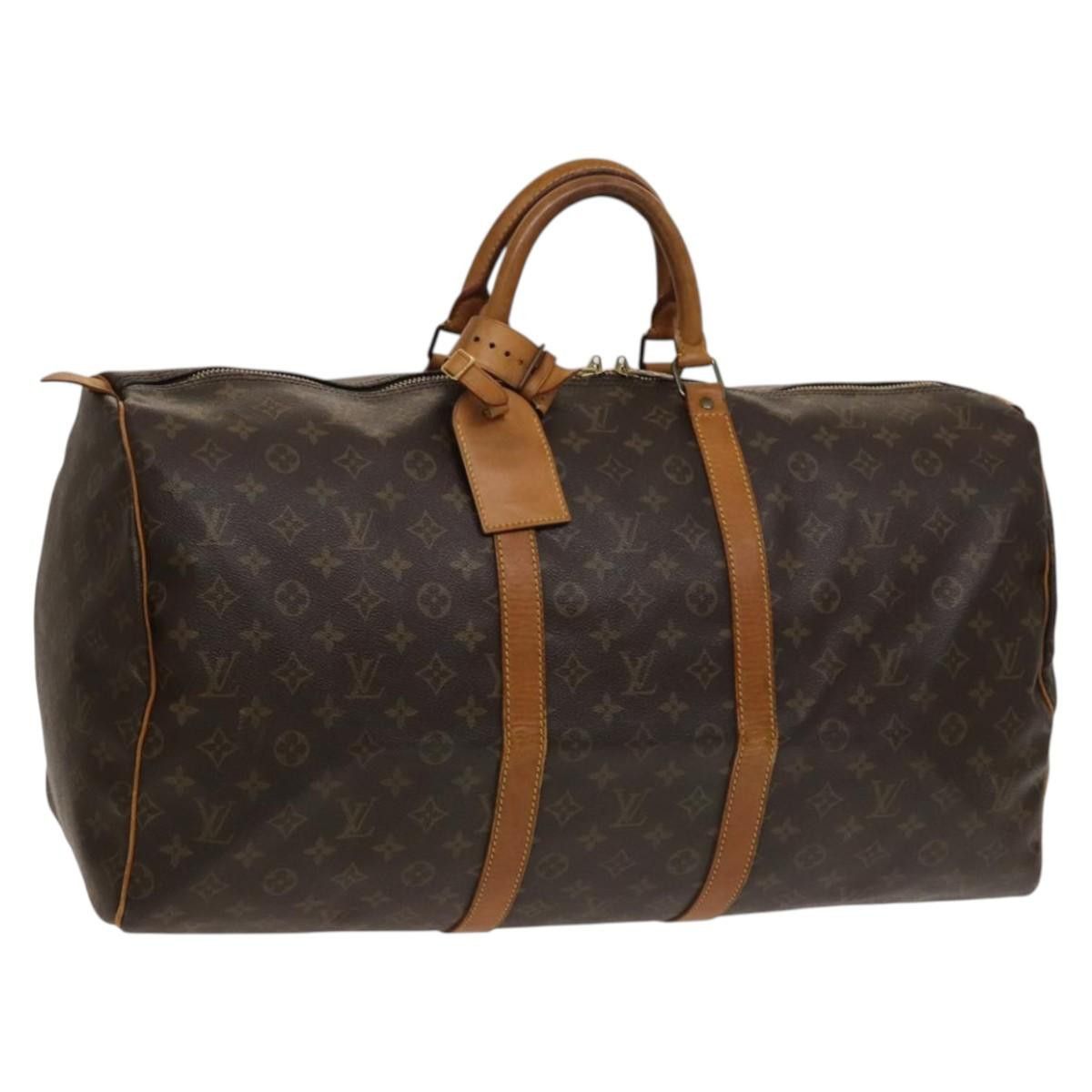 Louis Vuitton LOUIS VUITTON Monogram Keepall 55 Boston Bag M41424 Size ONE SIZE - 1 Thumbnail