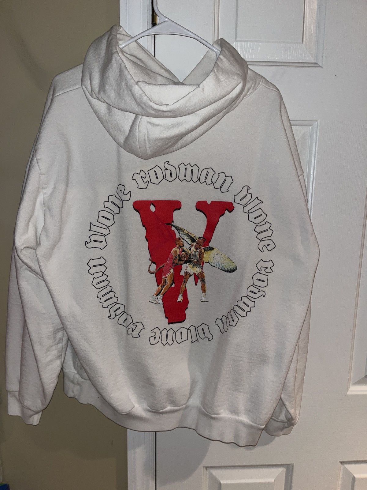 Vlone Vlone x Dennis Rodman Collab Hoodie Size US XL / EU 56 / 4 - 2 Thumbnail