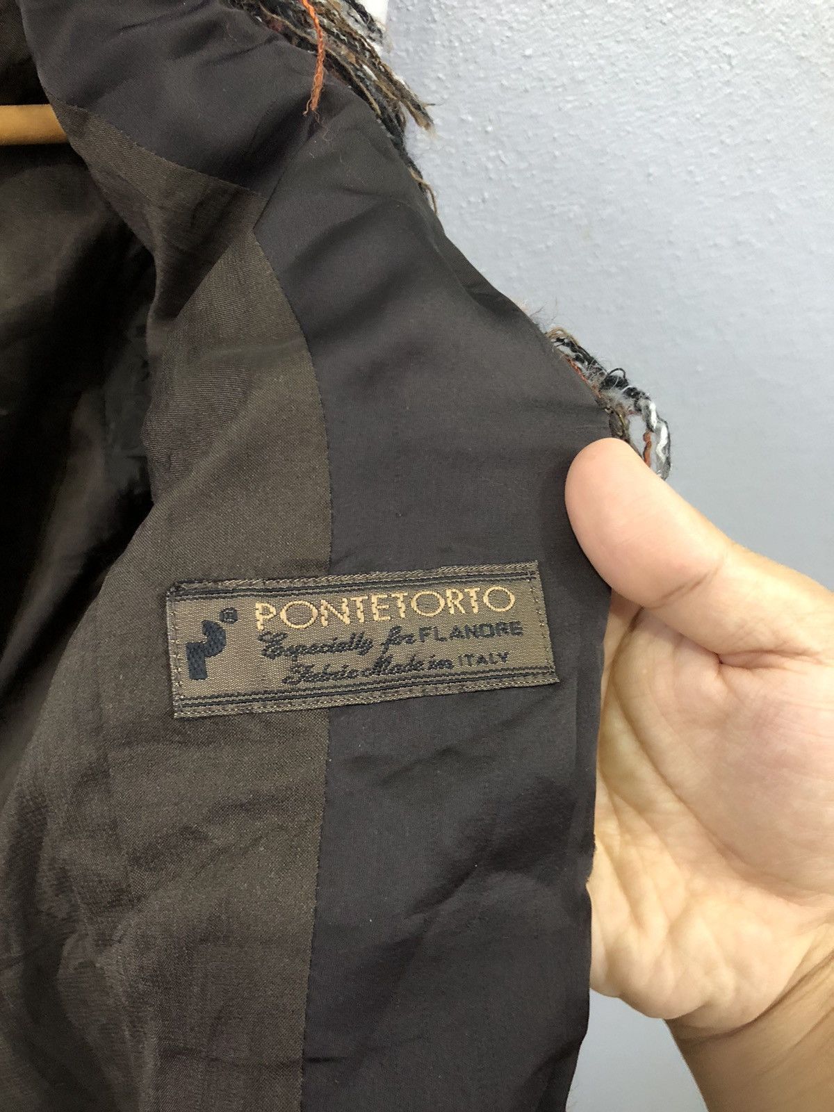 Yohji Yamamoto Ined Ponte Torto Tweed Cropped Jacket Japan Size XXS / US 00 / IT 34 - 10 Thumbnail