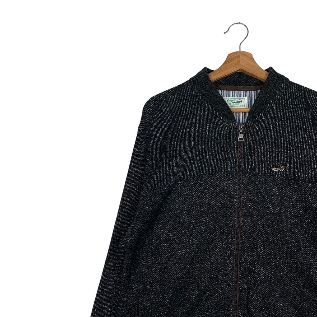 Vintage CROCODILE Bomber Sweater Jacket Casual Jacket #1953-C85 Size US L / EU 52-54 / 3 - 6 Thumbnail