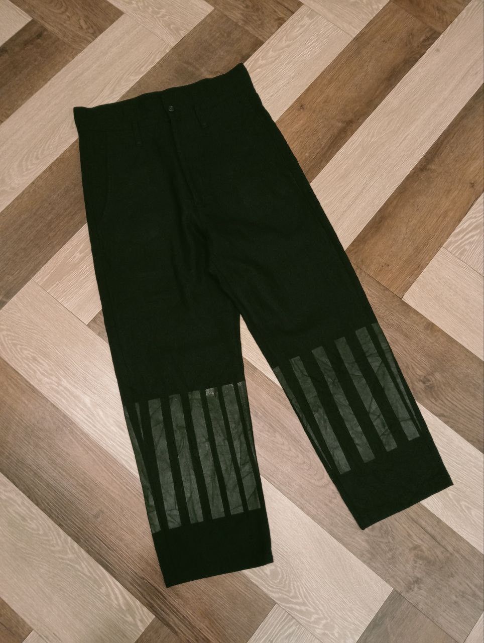 Yohji Yamamoto RARE YOHJI YAMAMOTO POUR HOMME SIGNATURE VINTAGE WOOL PANTS Size US 32 / EU 48 - 3 Thumbnail