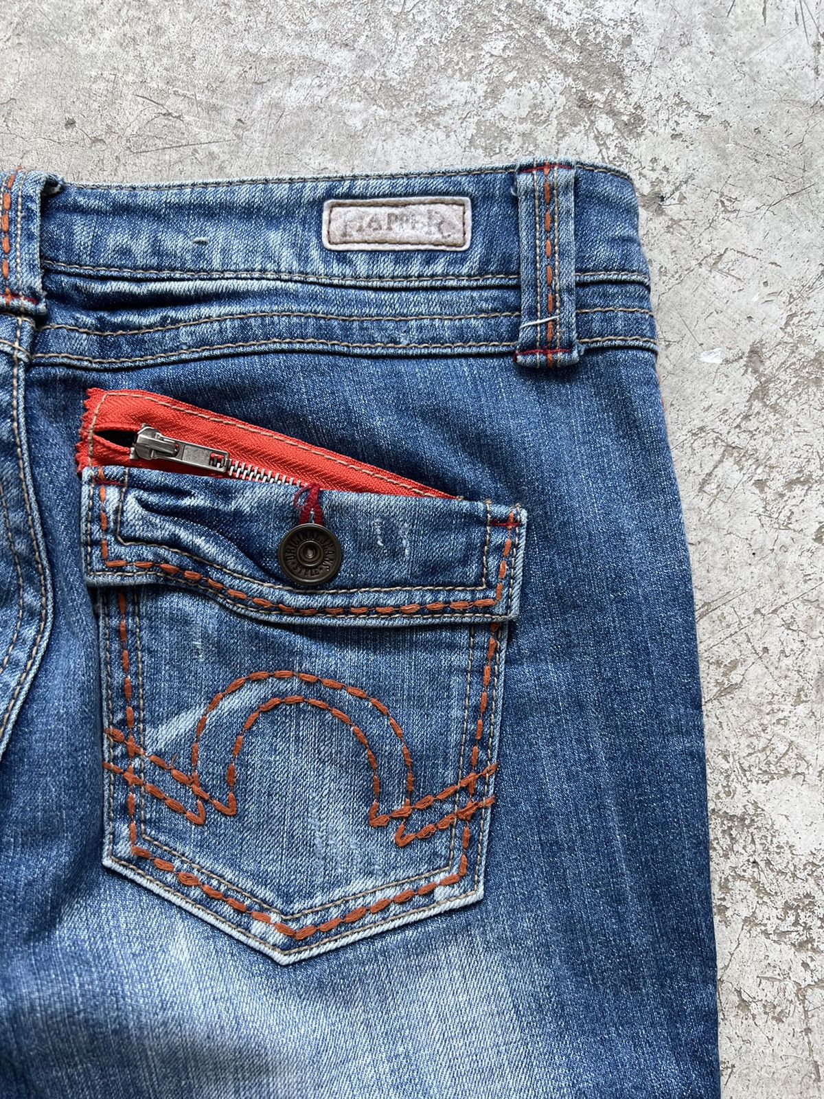 Japanese Brand Vintage Flapper Flared Jeans Size US 29 - 10 Thumbnail