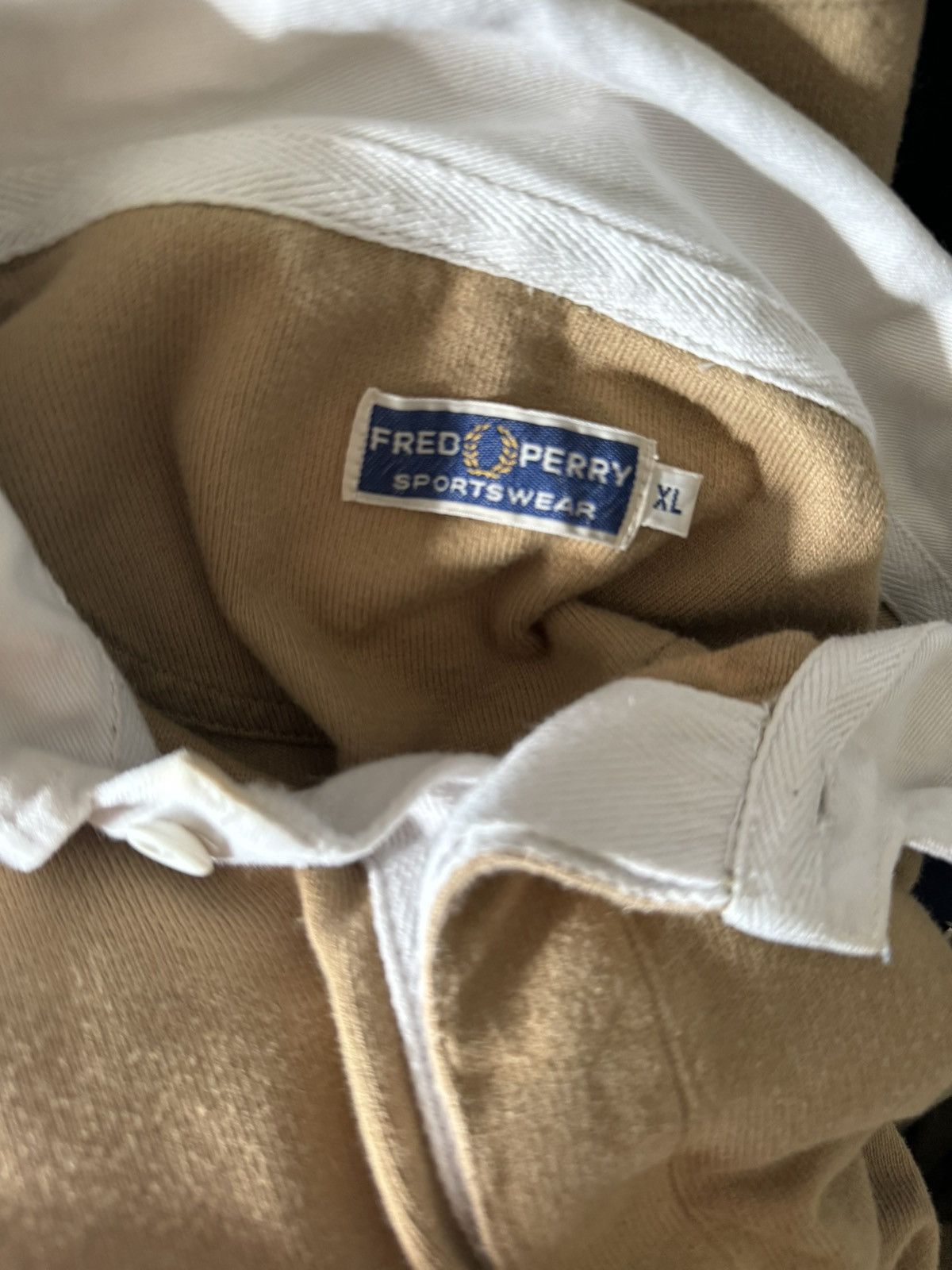 Fred Perry × Polo Ralph Lauren × Vintage rugby long sleeve shirt Size US L / EU 52-54 / 3 - 5 Thumbnail