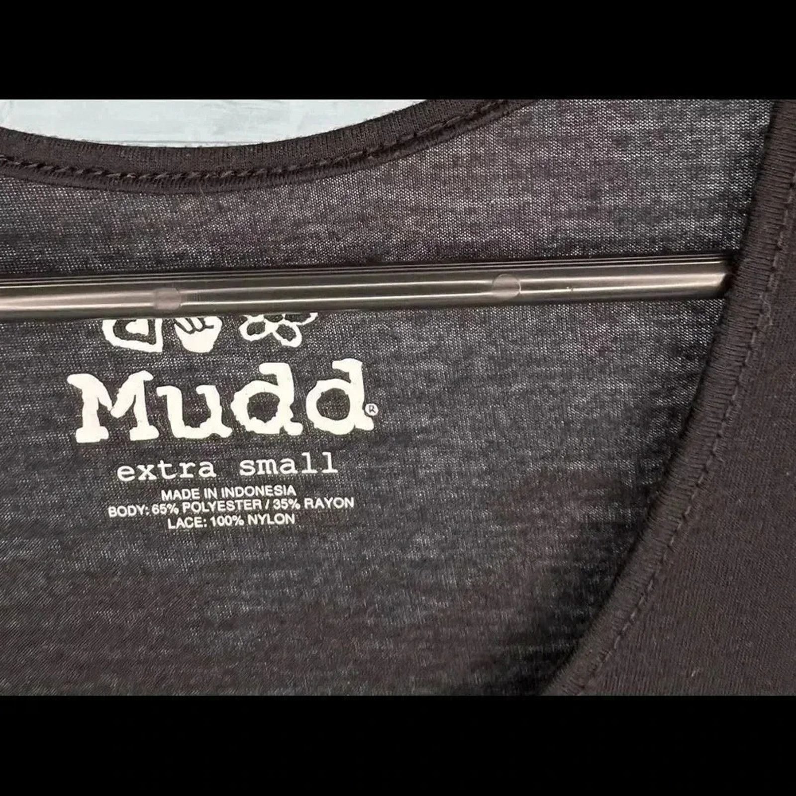 Other Mudd black lace babydoll tank top Size XS Size XS / US 0-2 / IT 36-38 - 5 Thumbnail