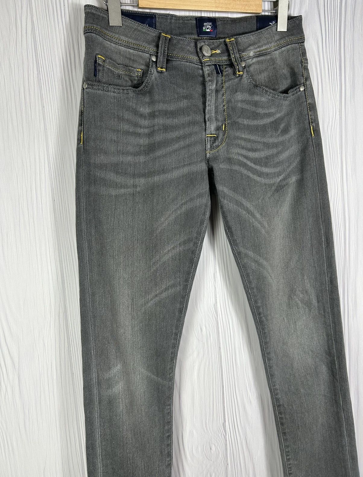 Other Luxury Sartoria Tramarossa Leonardo Zip SS Denim Jeans SZ 32 Size US 32 / EU 48 - 3 Thumbnail