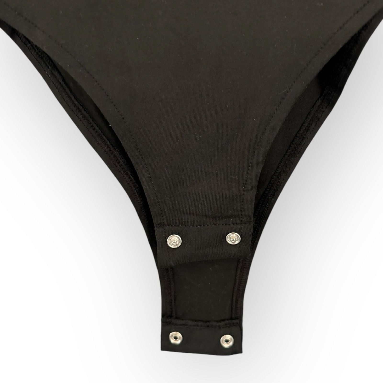 Other REORIA Classic Black Sleeveless Bodysuit Soft Stretch NWOT L Size L / US 10 / IT 46 - 6 Thumbnail
