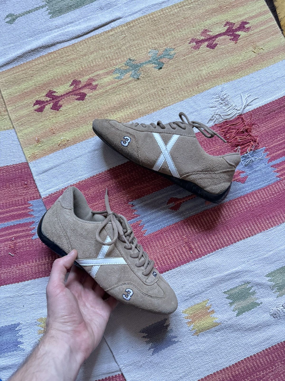 Vintage Vintage 00’s Scapa Sports Scotland y2k Leather Sneakers Size US 8.5 / IT 38.5 - 1 Thumbnail
