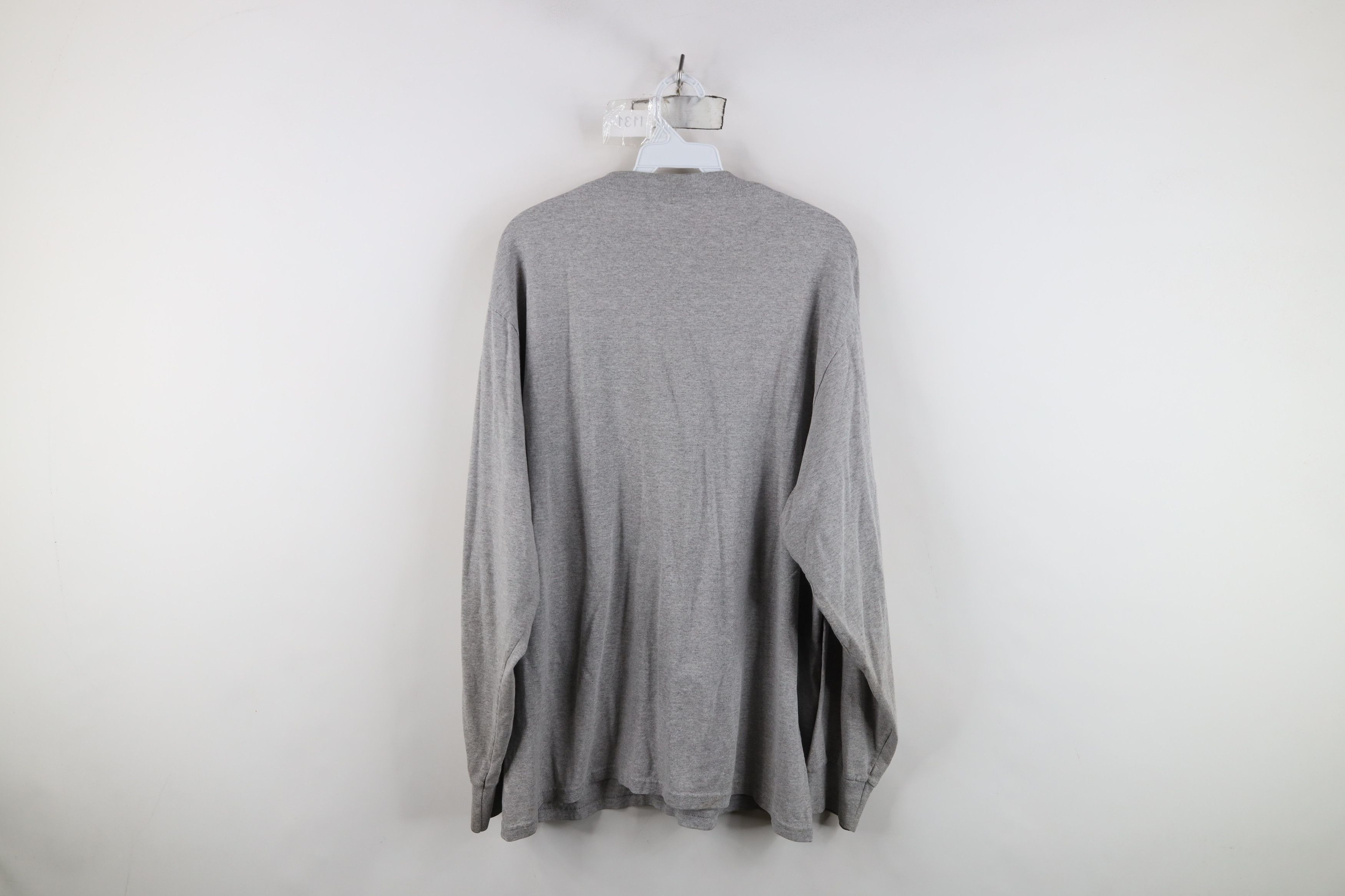 Columbia Vintage Columbia Spell Out Long Sleeve T-Shirt Heather Gray Size US L / EU 52-54 / 3 - 10 Thumbnail