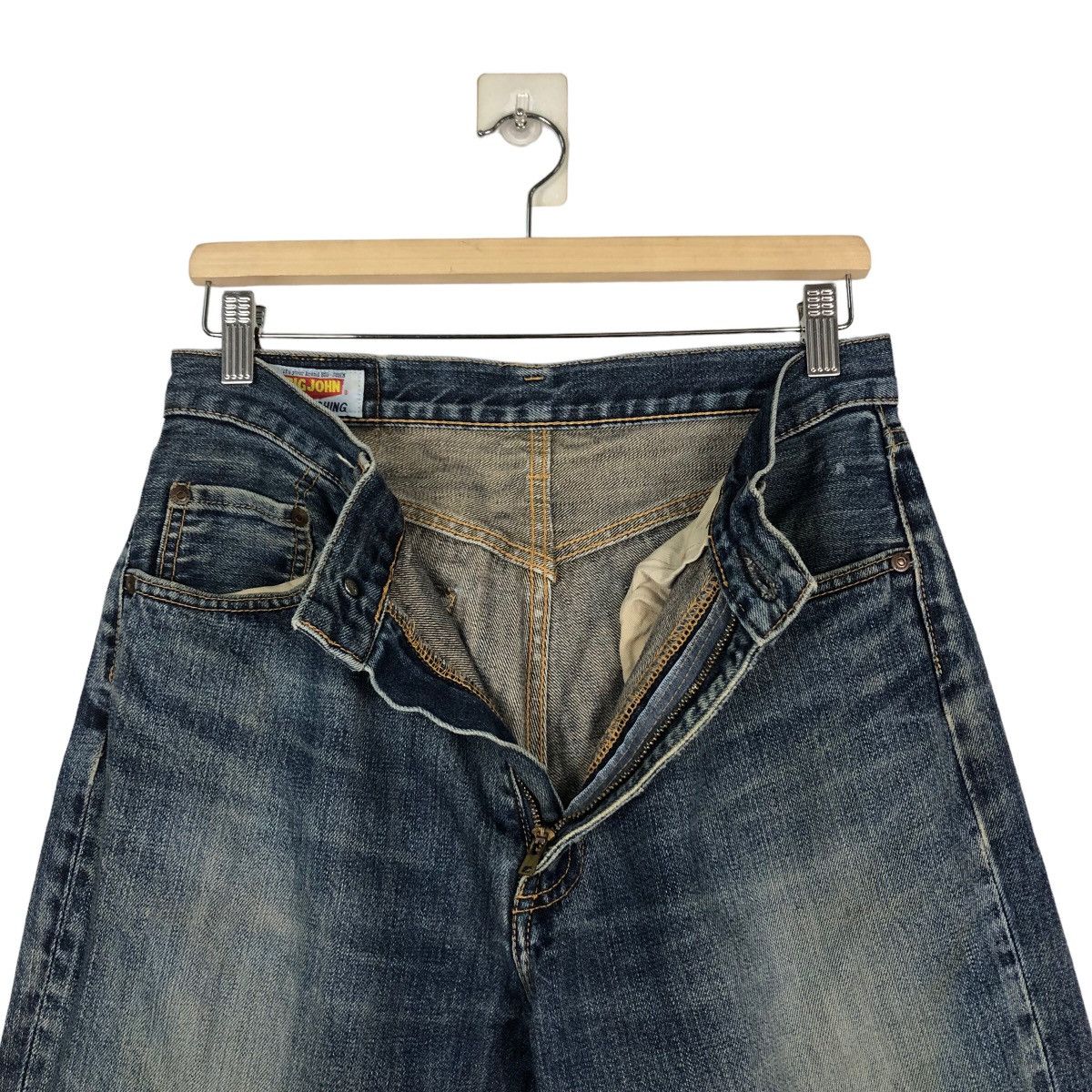 Japanese Brand 🔥Vintage Denim Jeans Big John Issey Miyake Size US 30 / EU 46 - 17 Thumbnail