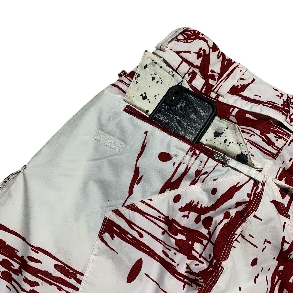 Volcom Volcom Multipocket Bondage Painted Frigid Pants Size US 32 / EU 48 - 11 Thumbnail