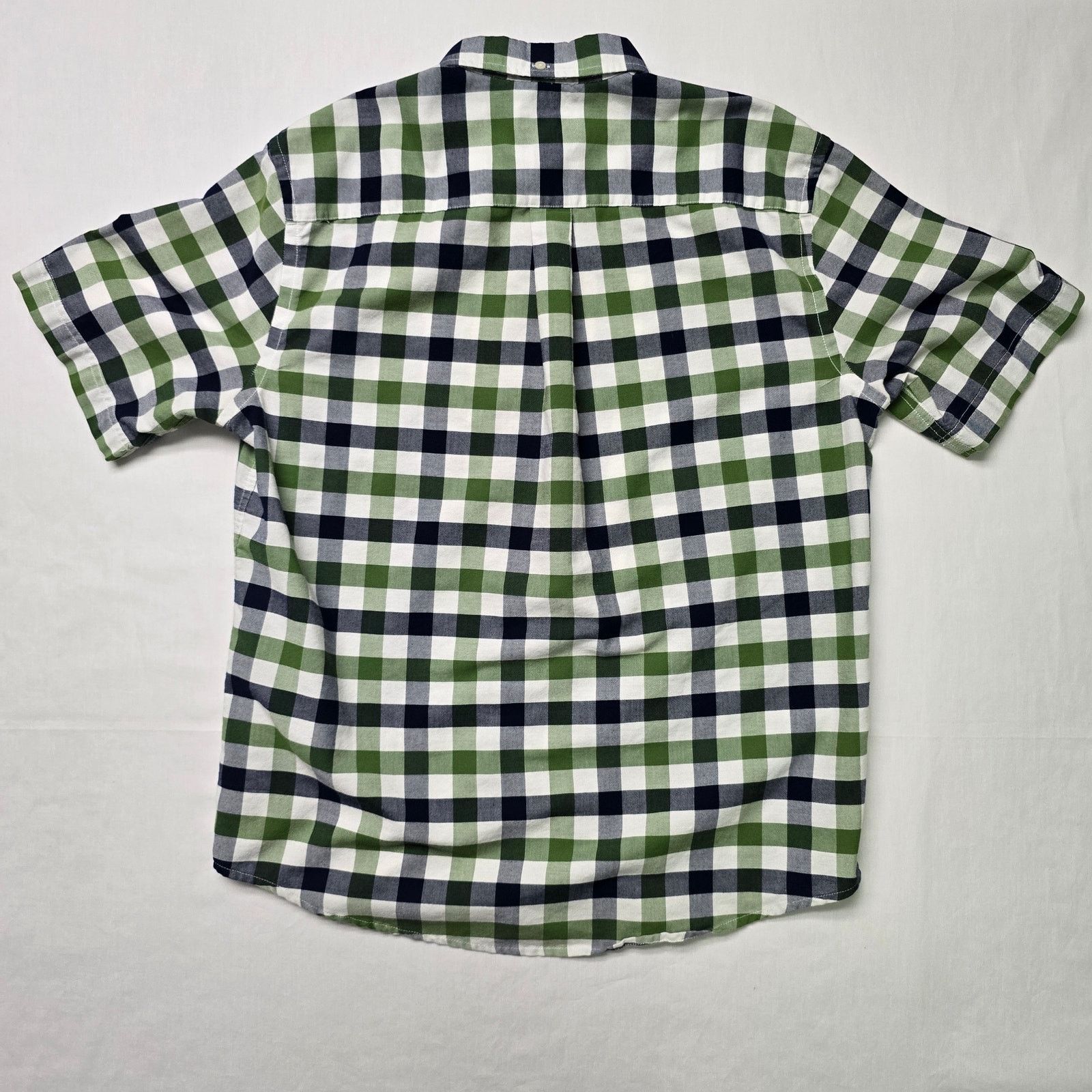 St. Johns Bay St Johns Bay Button Up L Green Blue Plaid Easy Care Shirt Size US L / EU 52-54 / 3 - 5 Thumbnail