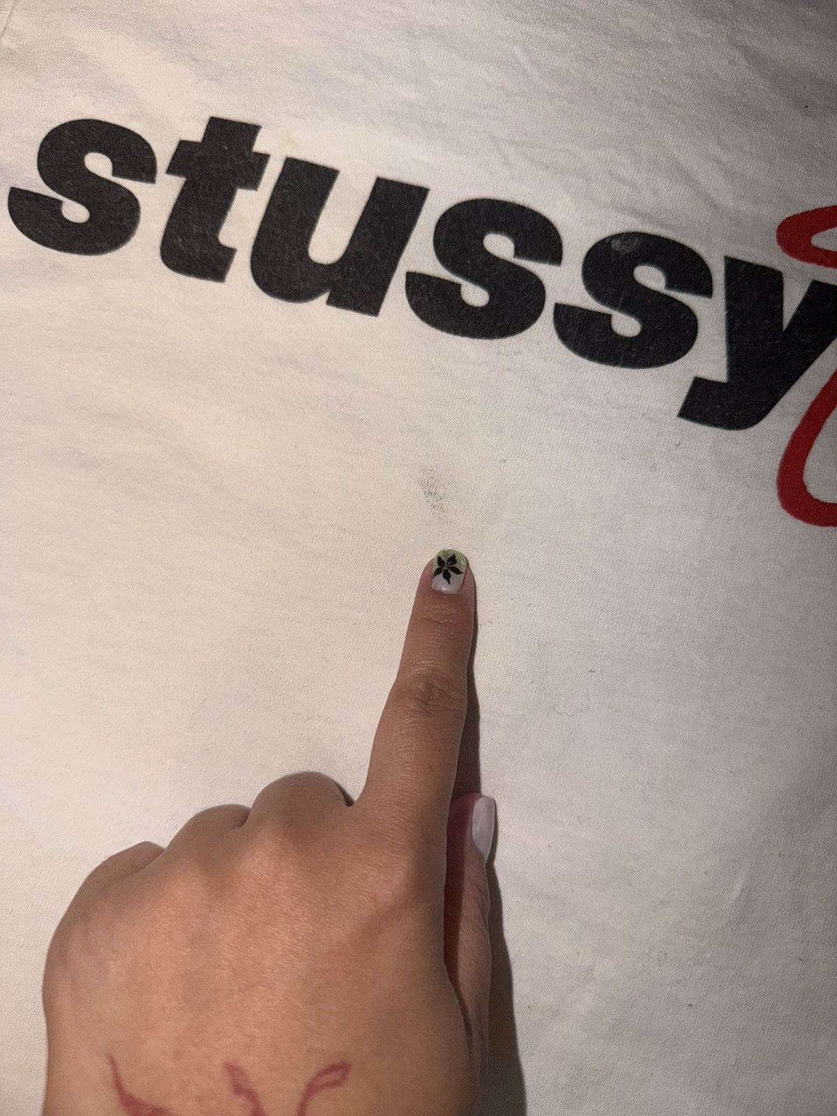 Stussy Stussy 24SS Stüssy Tee Sport Script White Size US S / EU 44-46 / 1 - 6 Thumbnail