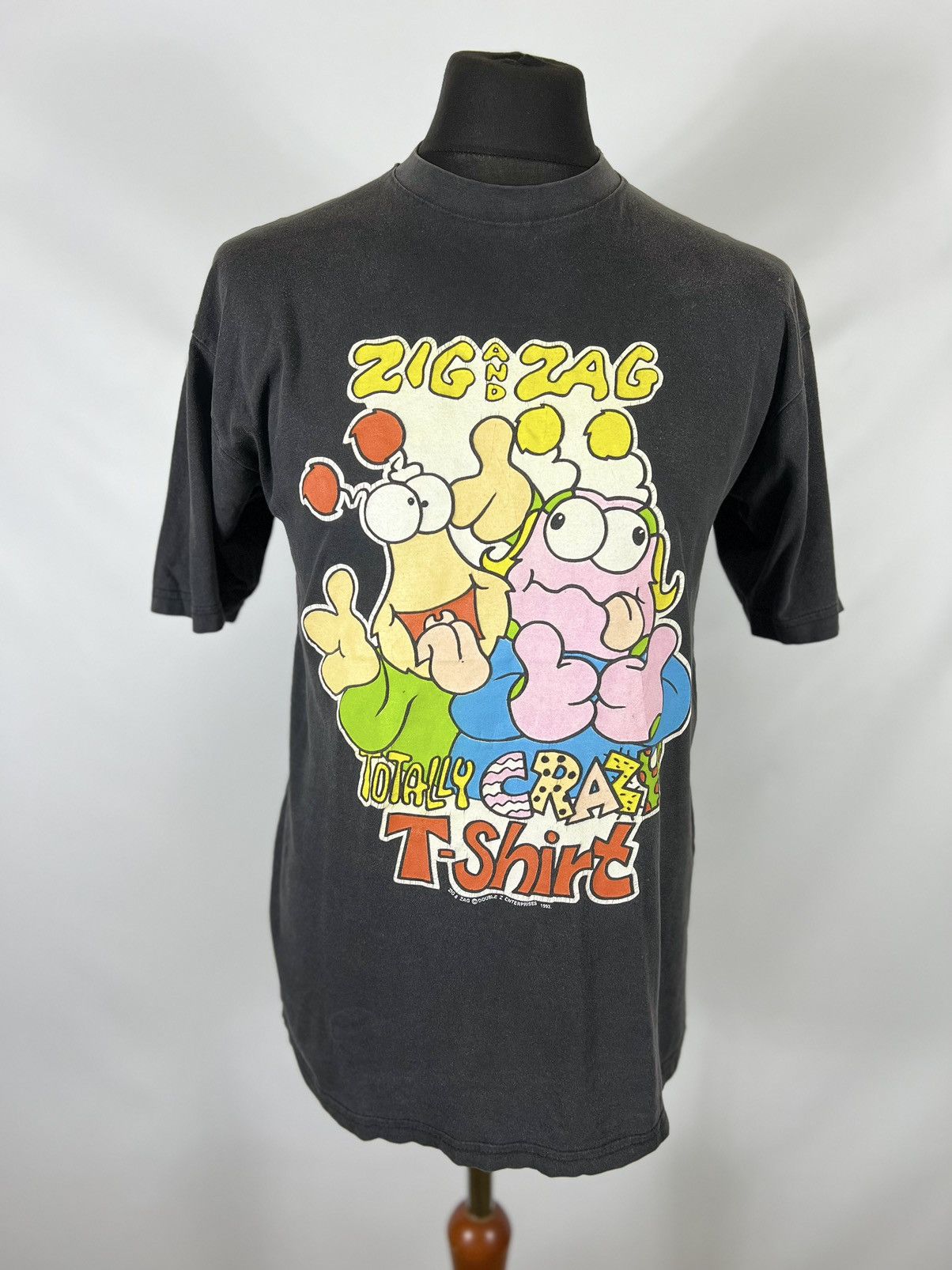 Band Tees × Vintage Zig and Zag Total crazy T-shirt 1993 Size US M / EU 48-50 / 2 - 1 Thumbnail