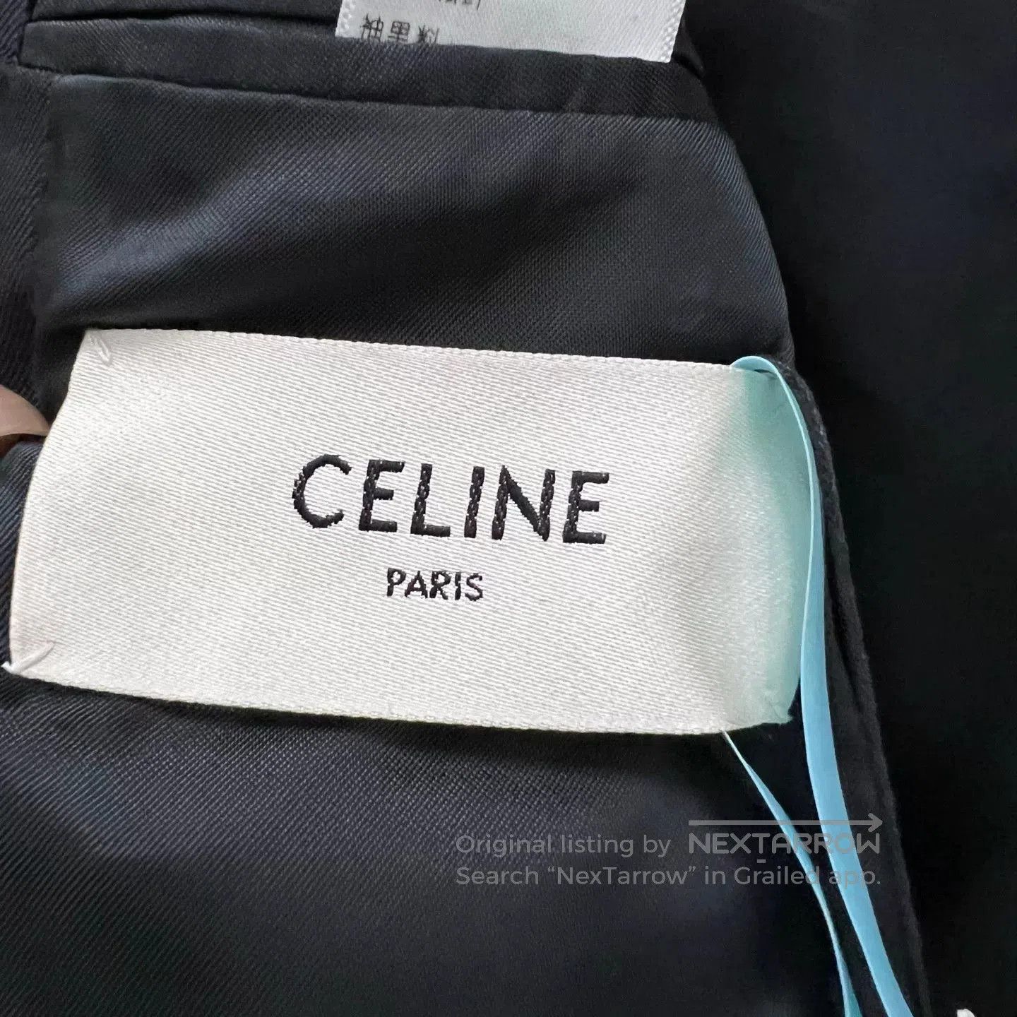 Celine Celine Black Lapel Short Blazer. Size S / US 4 / IT 40 - 3 Thumbnail