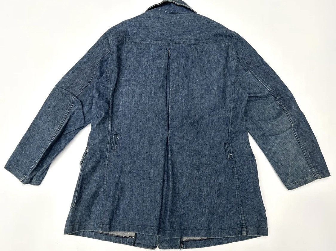 Nigel Cabourn × Vintage 60’s Lybro of Liverpool Coverall Denim Jacket Pre-Cabourn Size US L / EU 52-54 / 3 - 2 Thumbnail