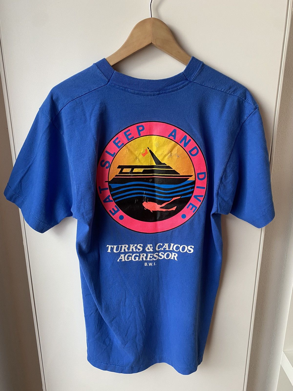 Fruit Of The Loom × Vintage Single stitch fruit of the loom tee Size US L / EU 52-54 / 3 - 2 Thumbnail