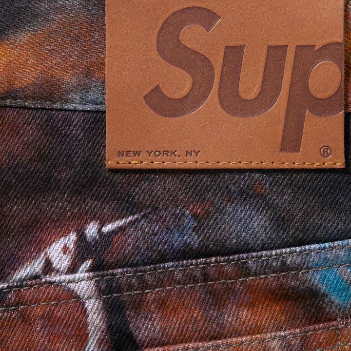 Supreme Supreme Frazetta Loose Fit Jean Size US 36 / EU 52 - 4 Thumbnail