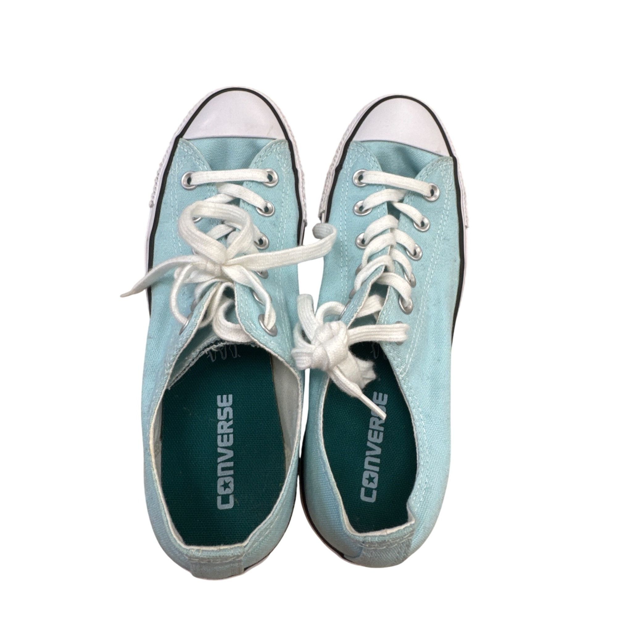 Converse Converse All Star Mens Low Top Sneakers Pale Green Canvas Si Size US 9 / EU 42 - 8 Thumbnail