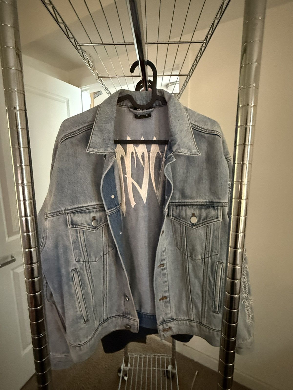 Revenge Revenge blue denim jacket Size US S / EU 44-46 / 1 - 1 Thumbnail
