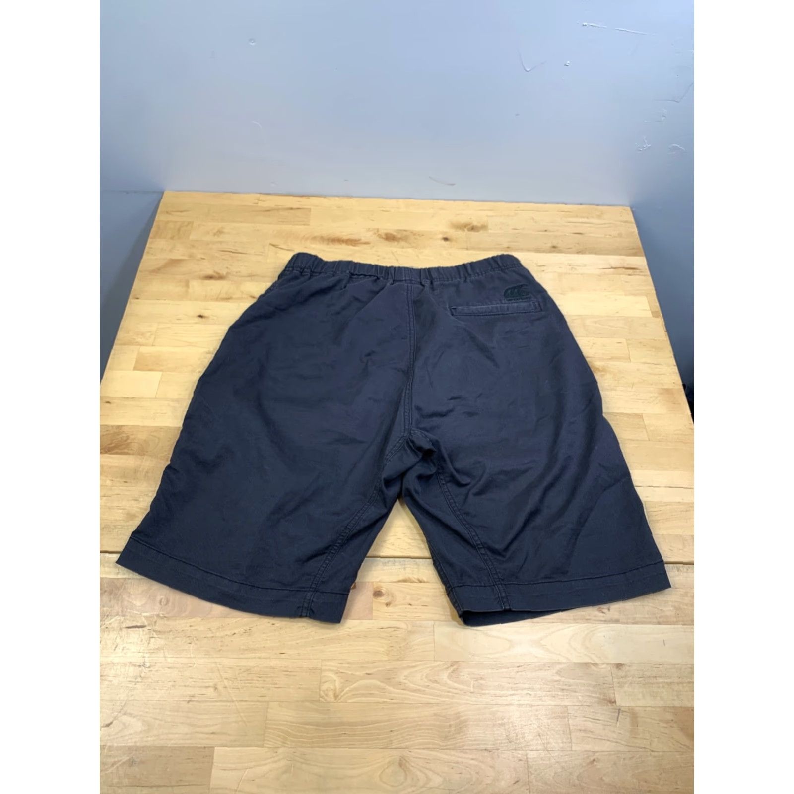 Vintage Canterbury Shorts Mens M Black Belted Casual Outdoor Chino 12105 Size US 31 - 7 Thumbnail