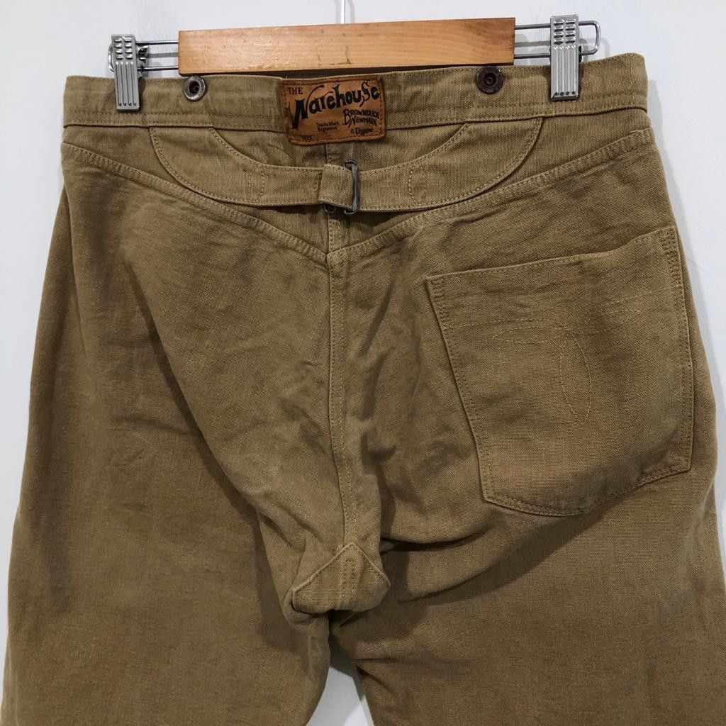 Japanese Brand Warehouse Backbuckle Jeans Size US 30 / EU 46 - 5 Thumbnail