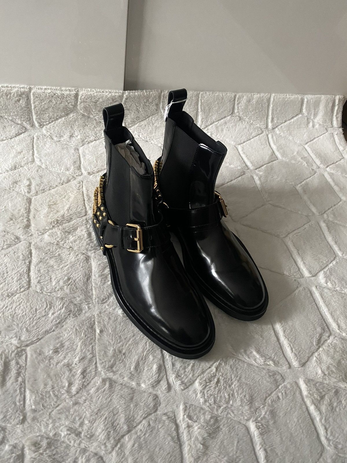 Moschino Moschino Men’s Chelsea Boots Size US 11 / EU 44 - 4 Thumbnail