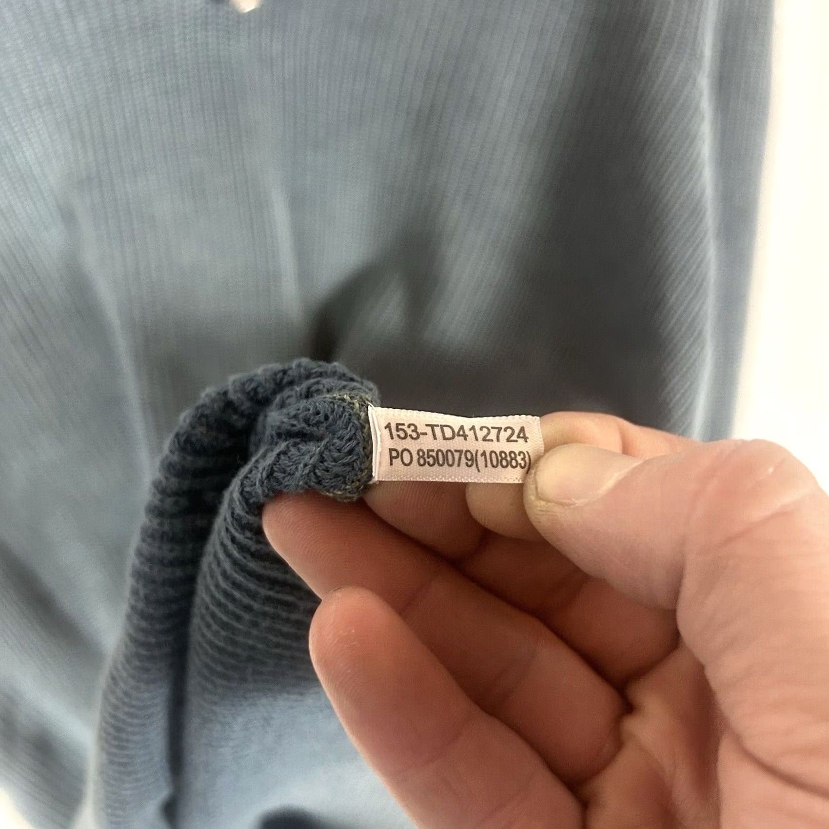 Tommy Bahama Tommy Bahama 1/4 Zip Pullover Knit Sweater Mens L 100% Cotton Casual L/S Blue Size US L / EU 52-54 / 3 - 4 Thumbnail