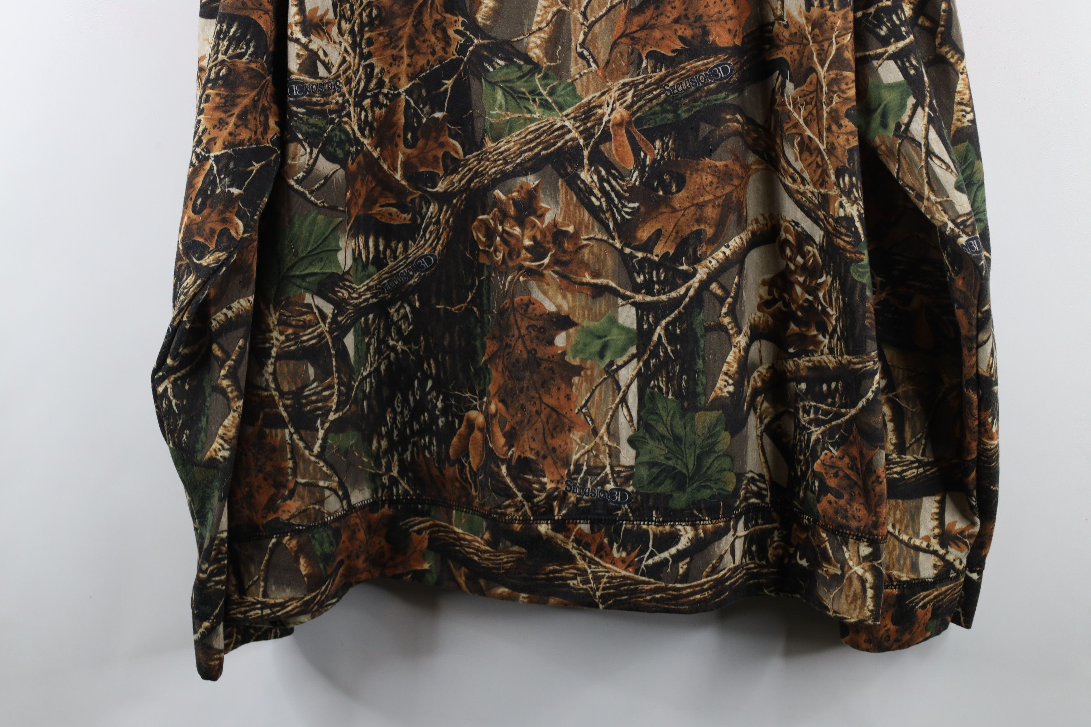 Cabelas × Vintage Vintage Cabelas Spell Out Camouflage Hoodie Sweatshirt Size US XXL / EU 58 / 5 - 13 Thumbnail