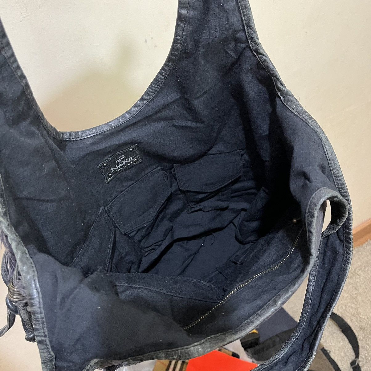 KMRii Archive KMRii Leather Cotton Reversible Tote Bag Size ONE SIZE - 15 Thumbnail