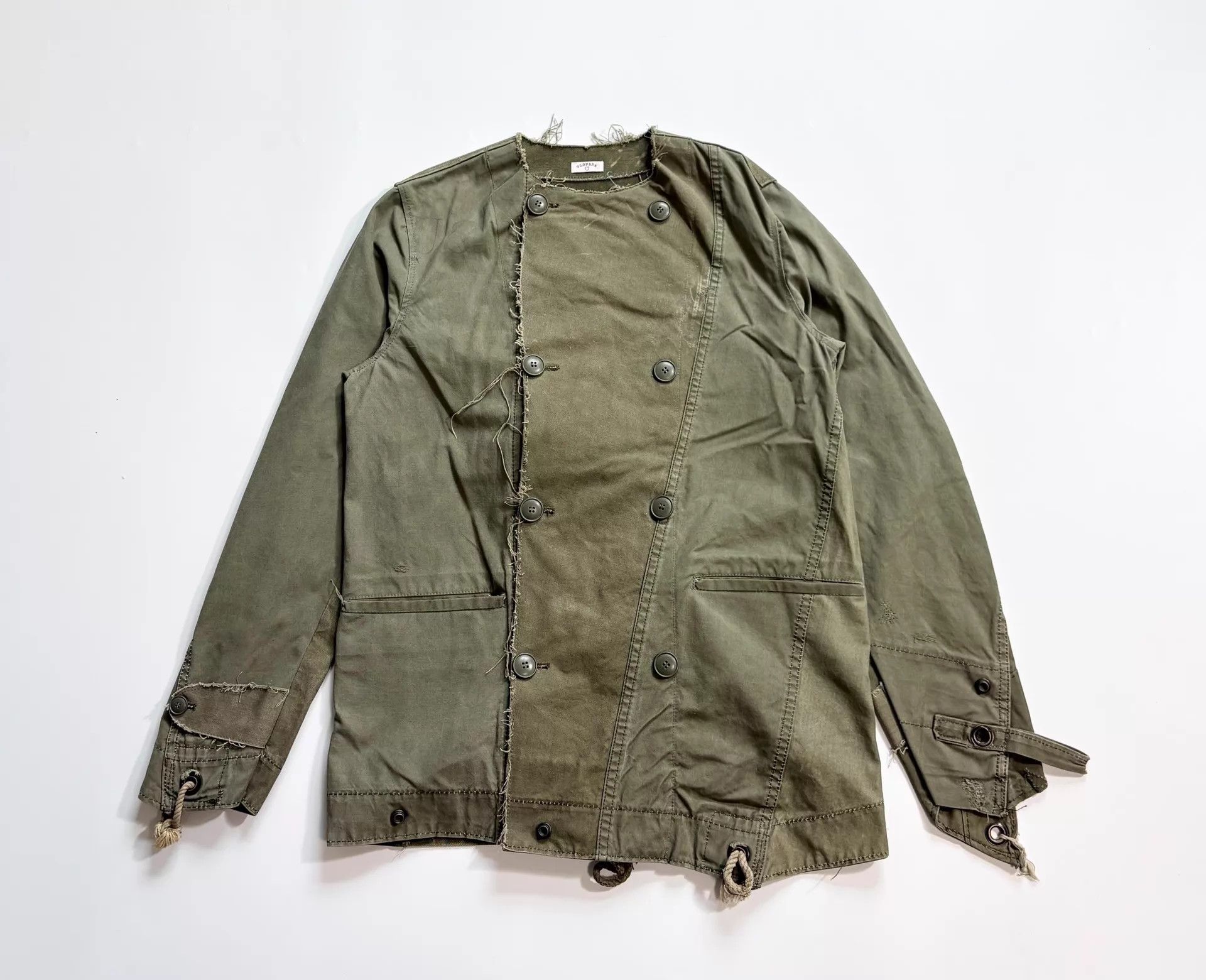 Old Park OLD PARK Jun Fabric Patchwork Jacket (Antique H/W) Size US S / EU 44-46 / 1 - 1 Thumbnail