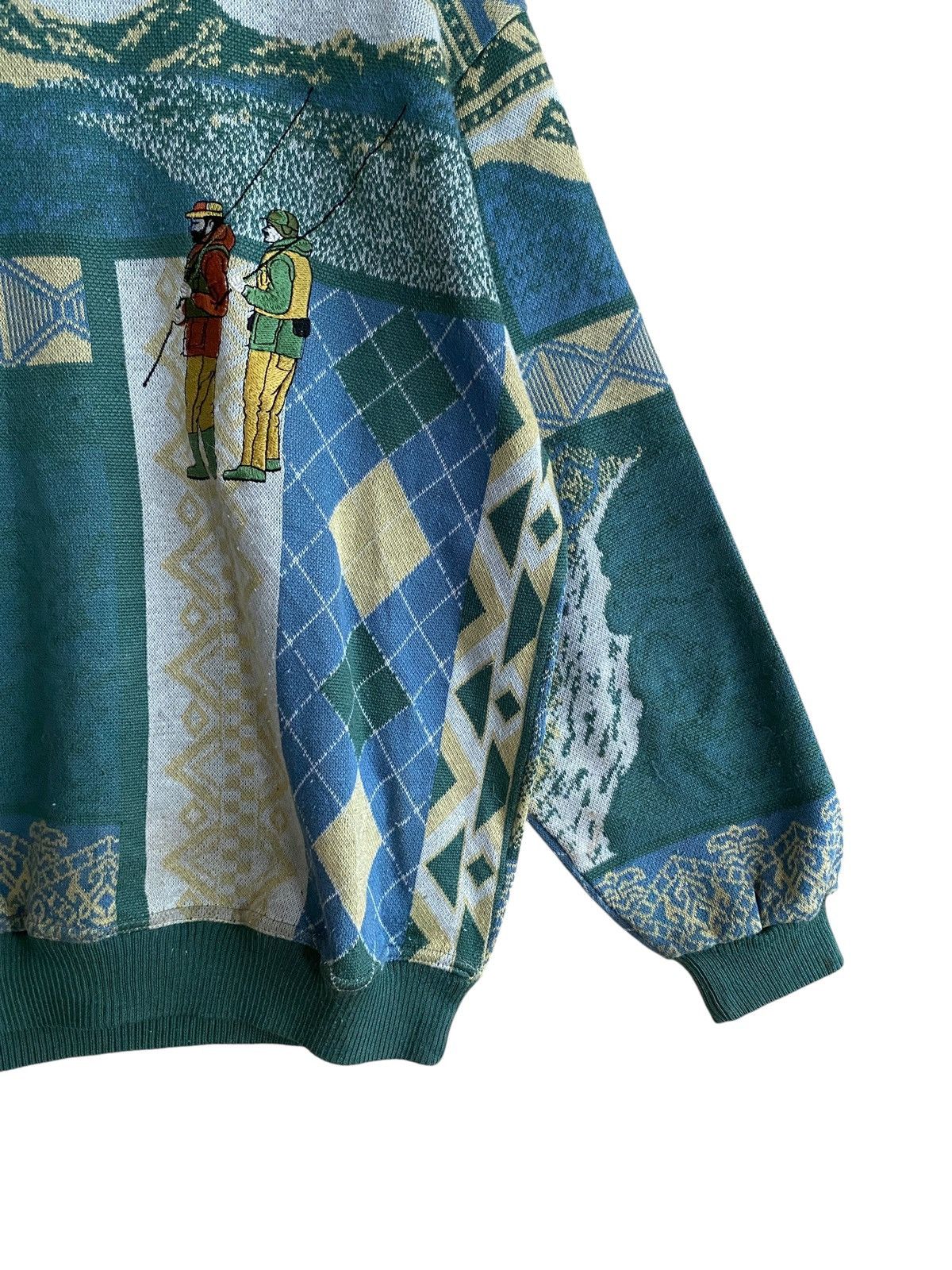 Lindbergh Vintage Japanese Brand Lindbergh Knitwear 1990s Size US L / EU 52-54 / 3 - 4 Thumbnail