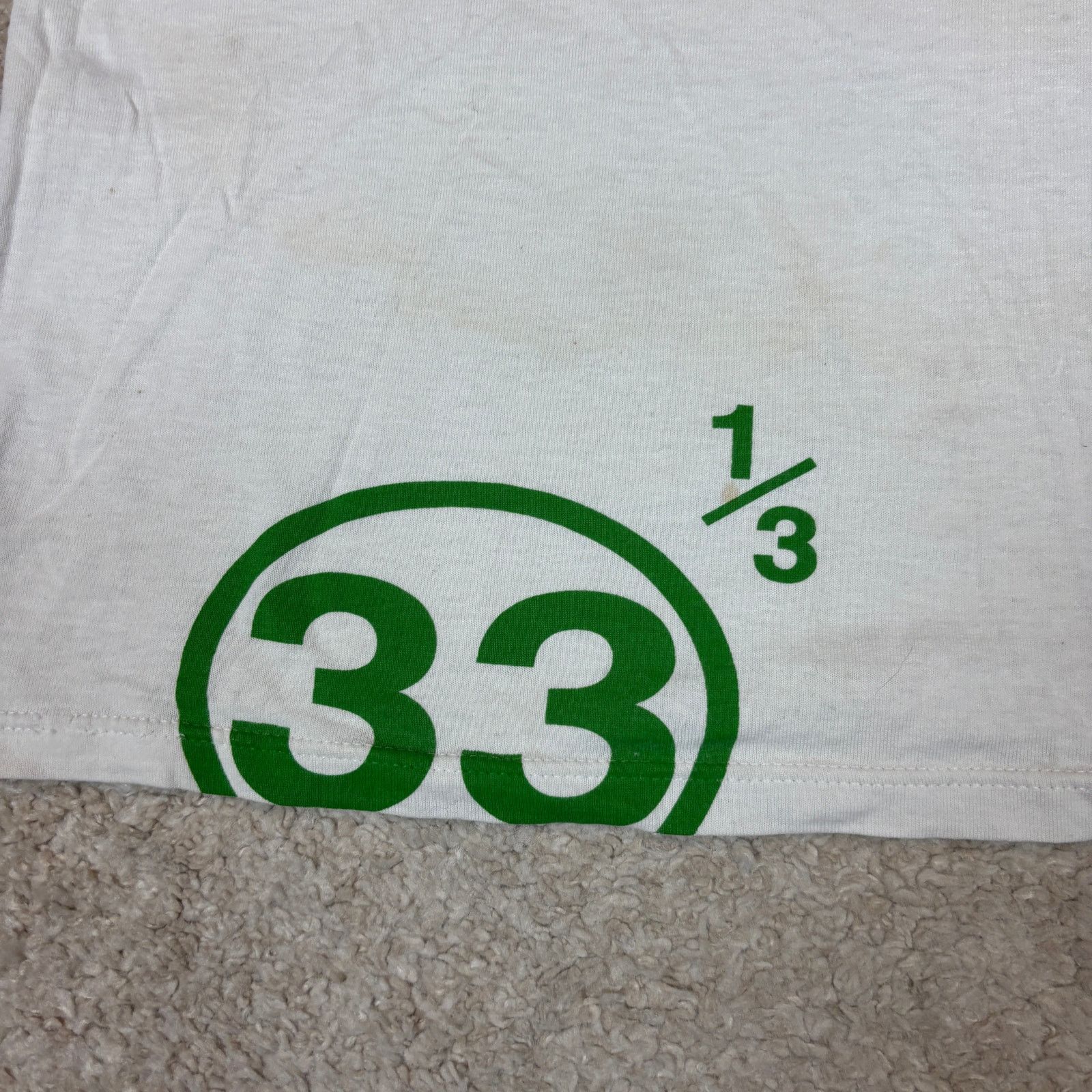 Jerzees Vintage 70s 33 1/3 RPM Vinyl Records LPs Ringer Shirt Large Size US L / EU 52-54 / 3 - 4 Thumbnail