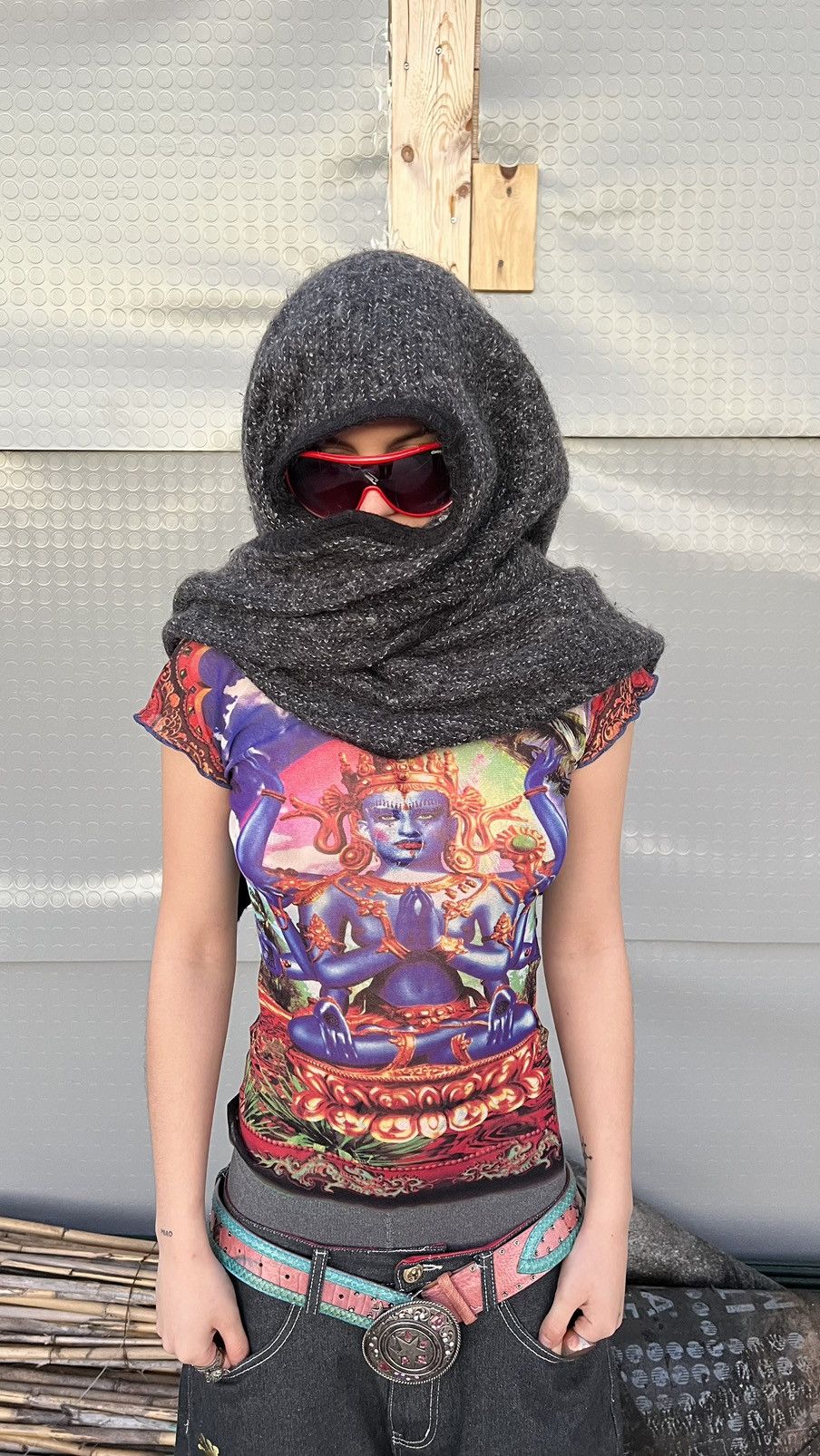 Jean Paul Gaultier Jean Paul gaultier mesh indu Indian god sleeve Size S / US 4 / IT 40 - 1 Thumbnail