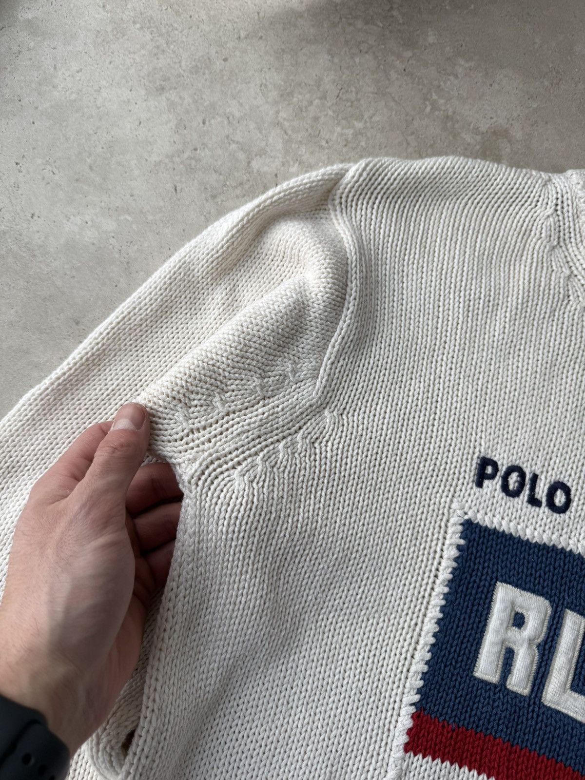 Polo Ralph Lauren Polo Ralph Lauren American Flag Sweater Size US L / EU 52-54 / 3 - 3 Thumbnail